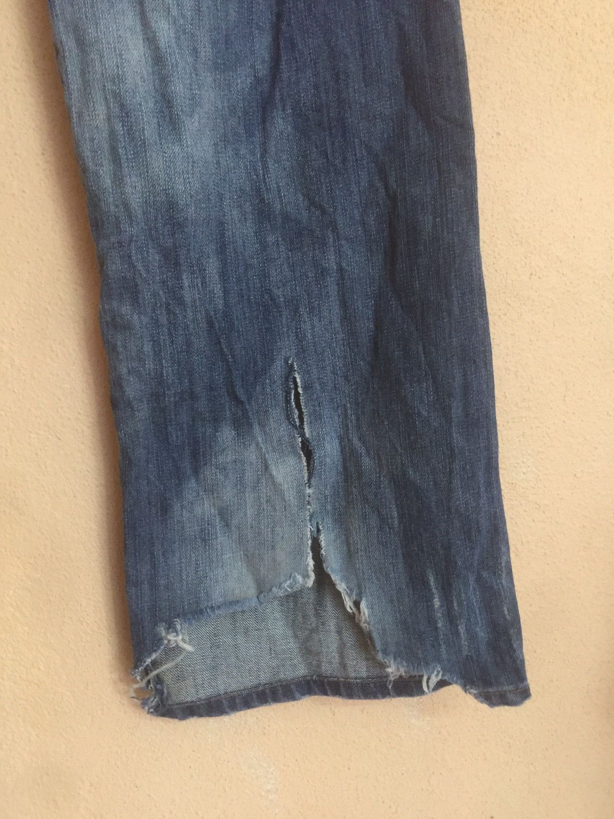 If Six Was Nine Rare distressed denim women pandora style by japanese Size US 34 / EU 50 - 9 Thumbnail