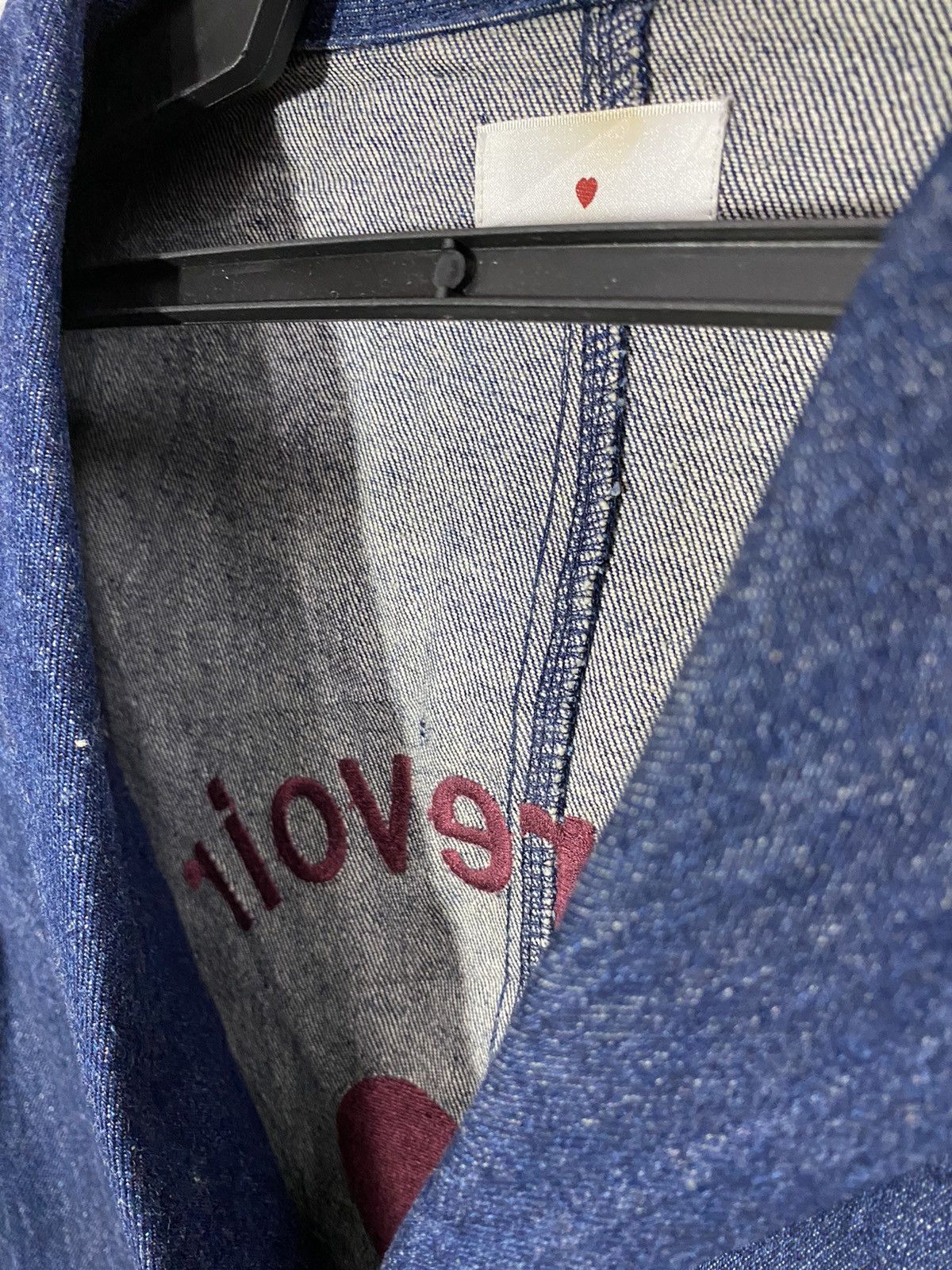 Designer × Japanese Brand merry jenny denim emboired jacket Size US S / EU 44-46 / 1 - 6 Thumbnail