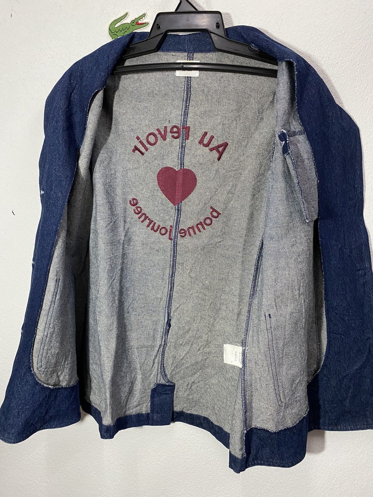 Designer × Japanese Brand merry jenny denim emboired jacket Size US S / EU 44-46 / 1 - 8 Thumbnail