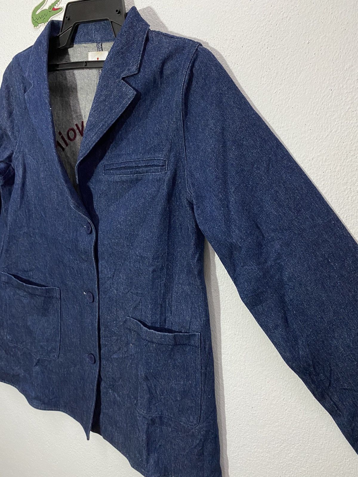 Designer × Japanese Brand merry jenny denim emboired jacket Size US S / EU 44-46 / 1 - 5 Thumbnail