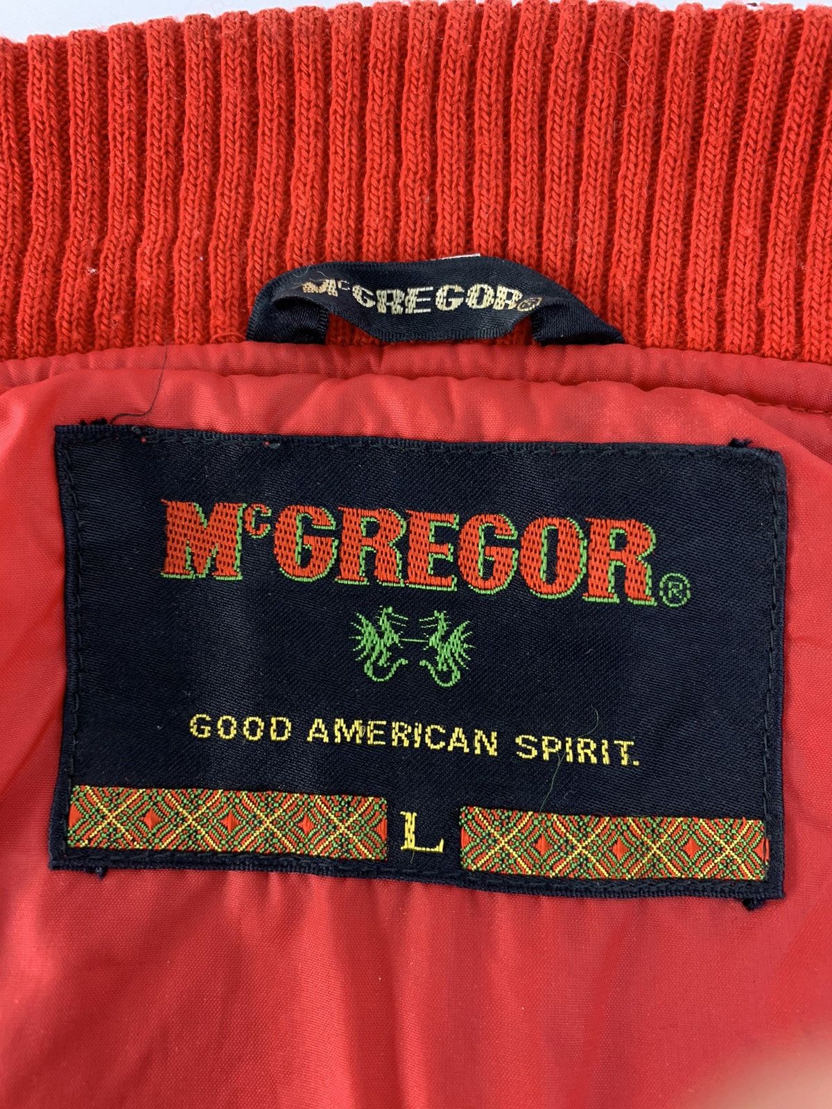 McGregor McGregor S’rioghal Mo Dhream Wool Varsity Jacket Snap Button Size US L / EU 52-54 / 3 - 5 Thumbnail