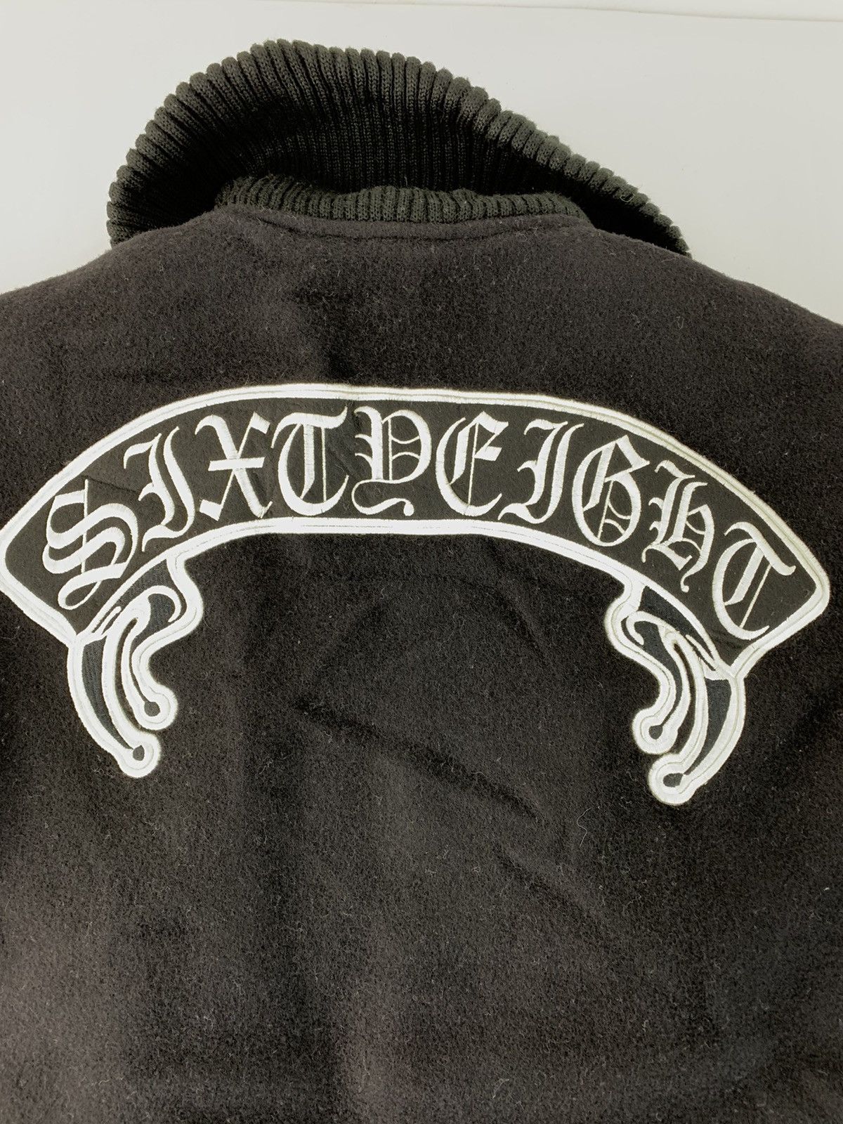 Sixty 6IXTY8IGHT SIXTYEIGHT Spell Out 68 & Brother Varsity Jacket Size US M / EU 48-50 / 2 - 5 Thumbnail