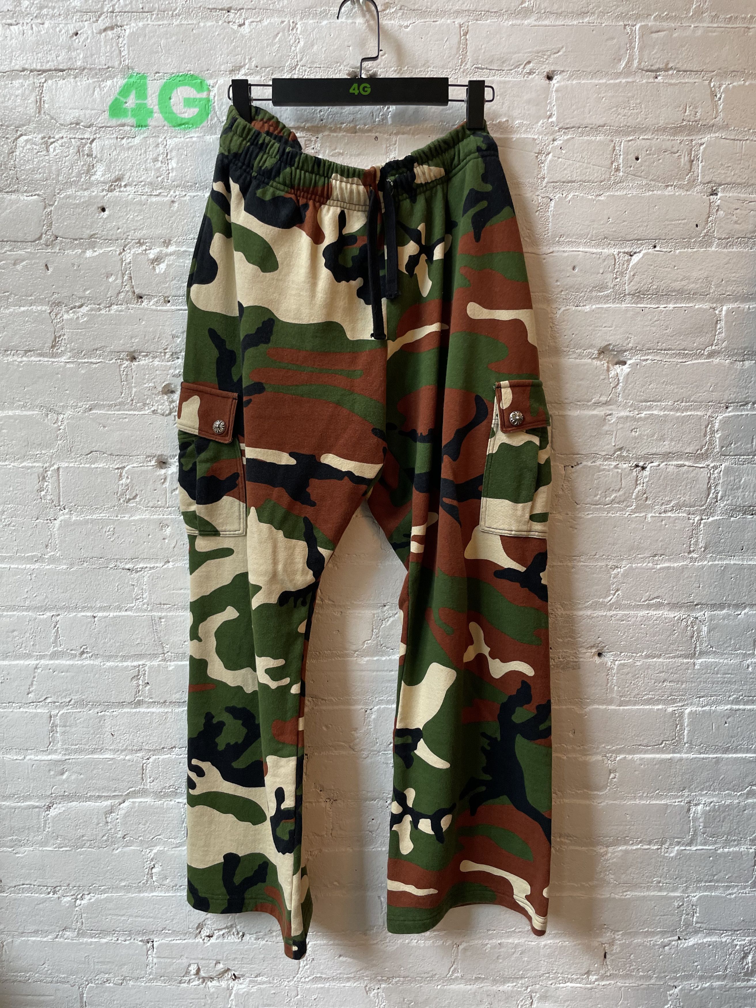 image of Chrome Hearts Matty Boy Camo Sweats, Men's (Size 34)