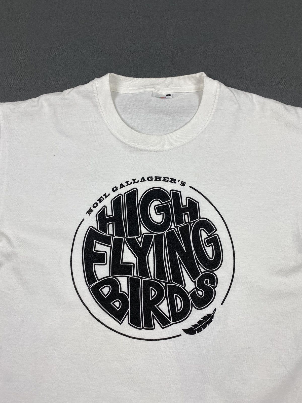Band Tees 2012 Noel Gallagher’s High Flying Birds UK Tour Gig T-Shirt Size US L / EU 52-54 / 3 - 2 Thumbnail