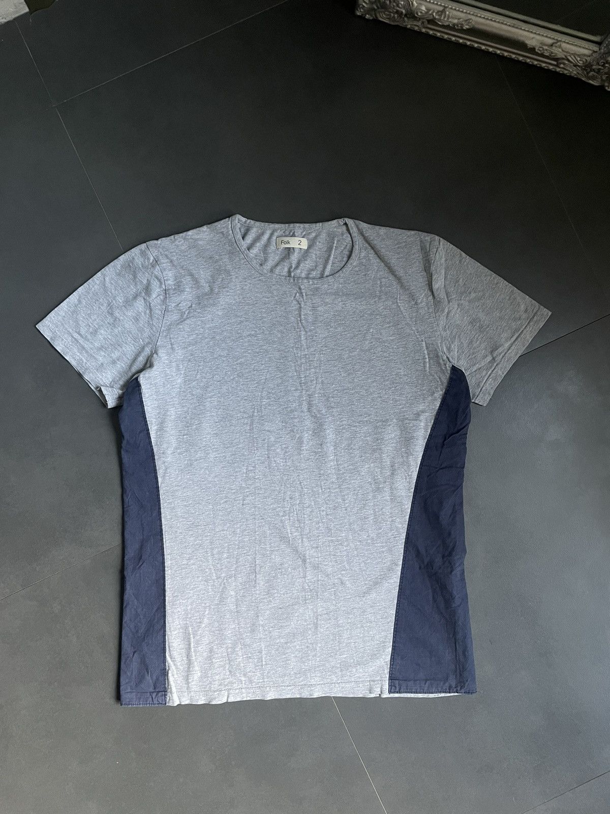 Folk × Japanese Brand Vintage Rare Japanese Folk Tee Y2k Size US S / EU 44-46 / 1 - 3 Thumbnail