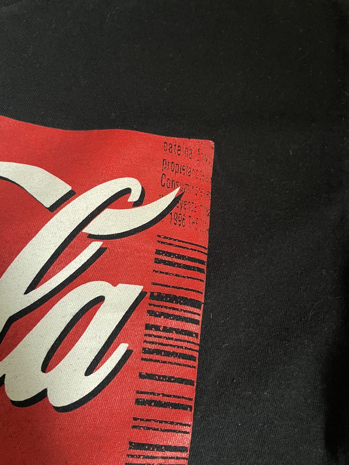 Coca Cola × Vintage Vintage Y2k Adult 1996 Coca Cola On Beba Screen Stars Size US L / EU 52-54 / 3 - 4 Thumbnail