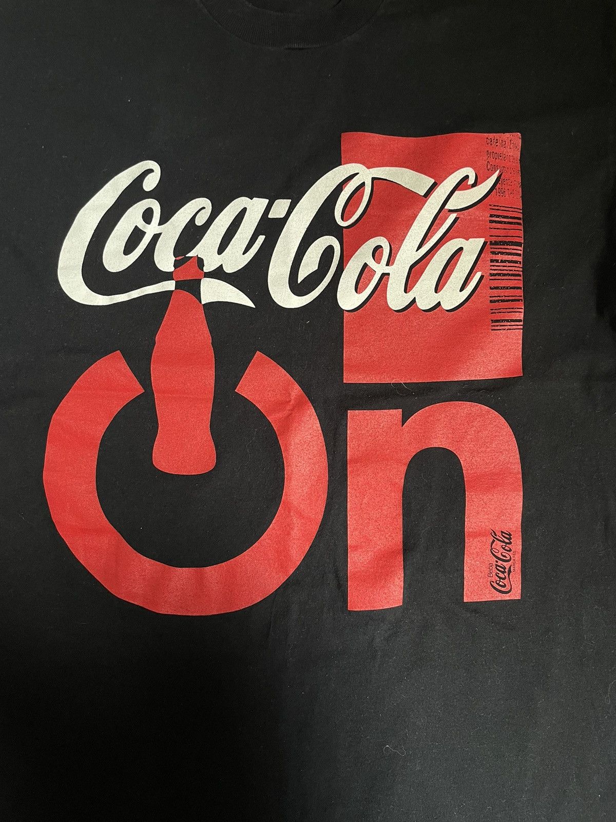 Coca Cola × Vintage Vintage Y2k Adult 1996 Coca Cola On Beba Screen Stars Size US L / EU 52-54 / 3 - 6 Thumbnail