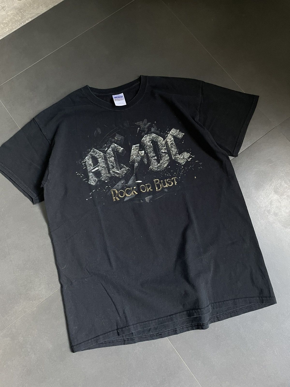 AC/DC × Band Tees Vintage 90’s AcDc Rock Or Bust Tee Y2k Size US L / EU 52-54 / 3 - 2 Thumbnail