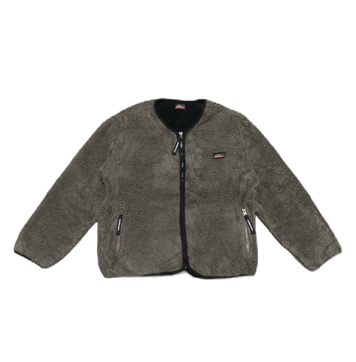 Dickies Vintage Dickies Sherpa Cardigan Jacket Size US L / EU 52-54 / 3 - 1 Thumbnail
