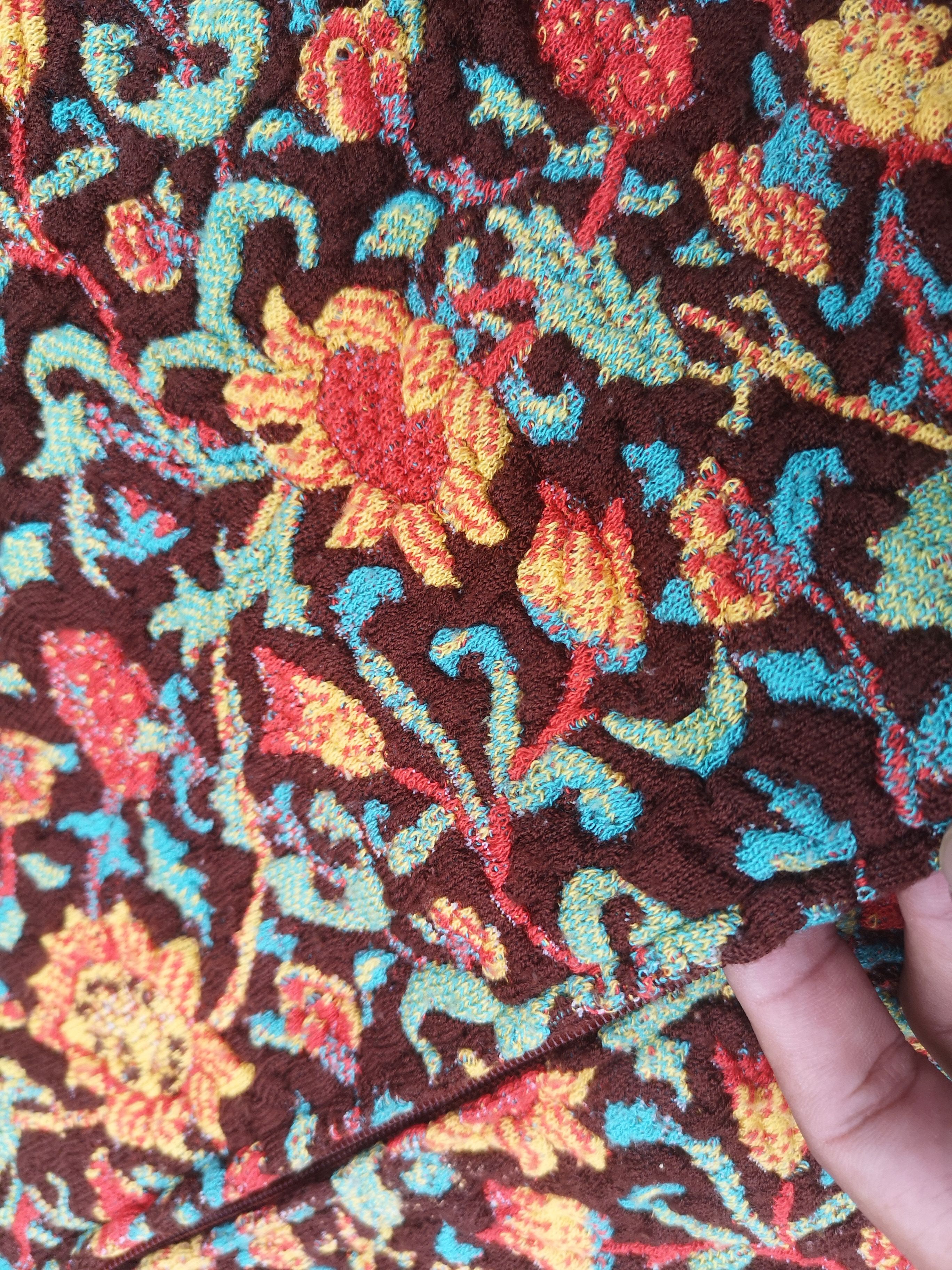 Jantzen × Vintage Jantzen Zipper Jacket flowers design Size US L / EU 52-54 / 3 - 7 Thumbnail