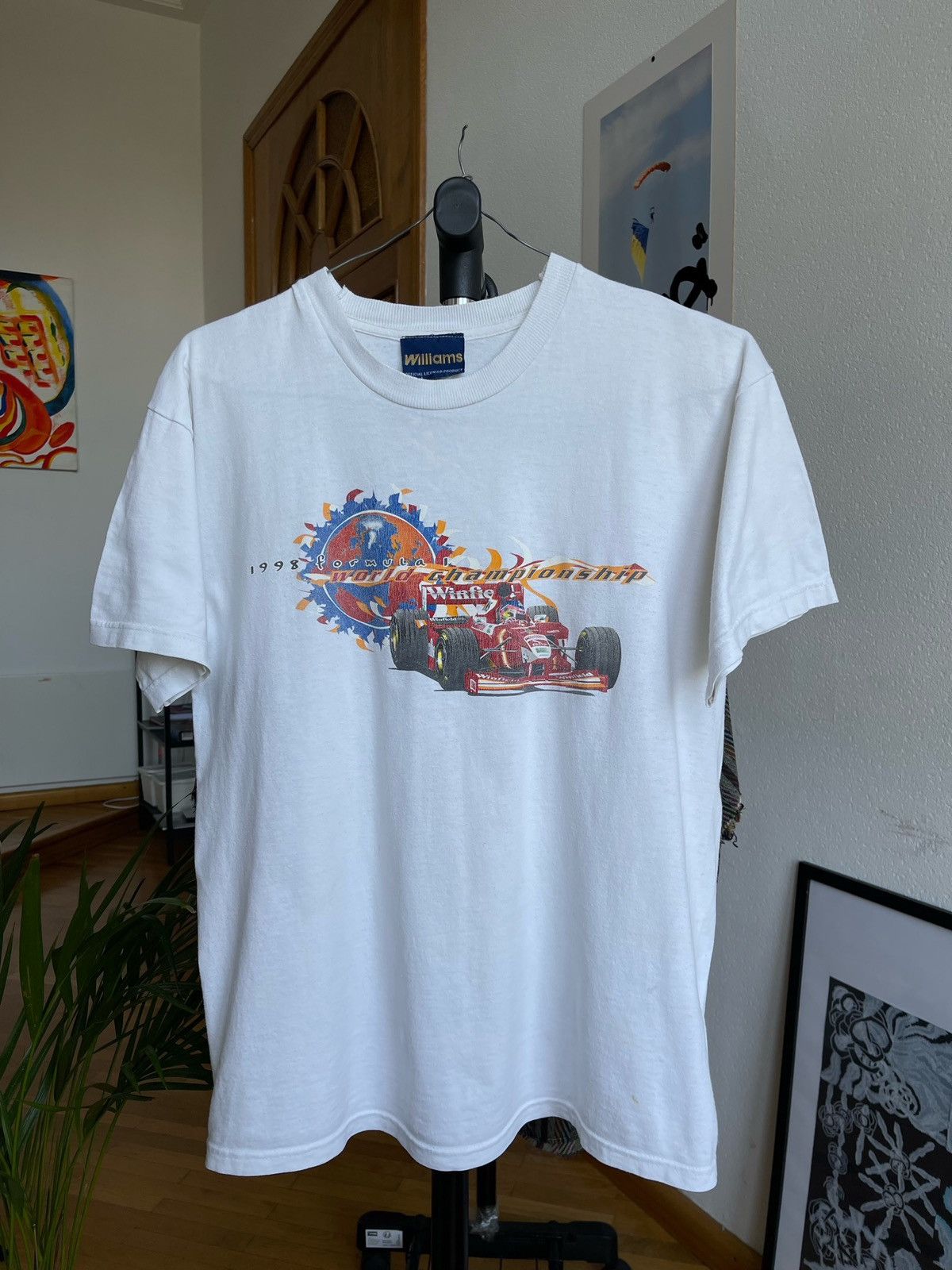 Vintage Vintage 90s Formula 1 Williams Grand Prix tee Winfield F1 | Grailed