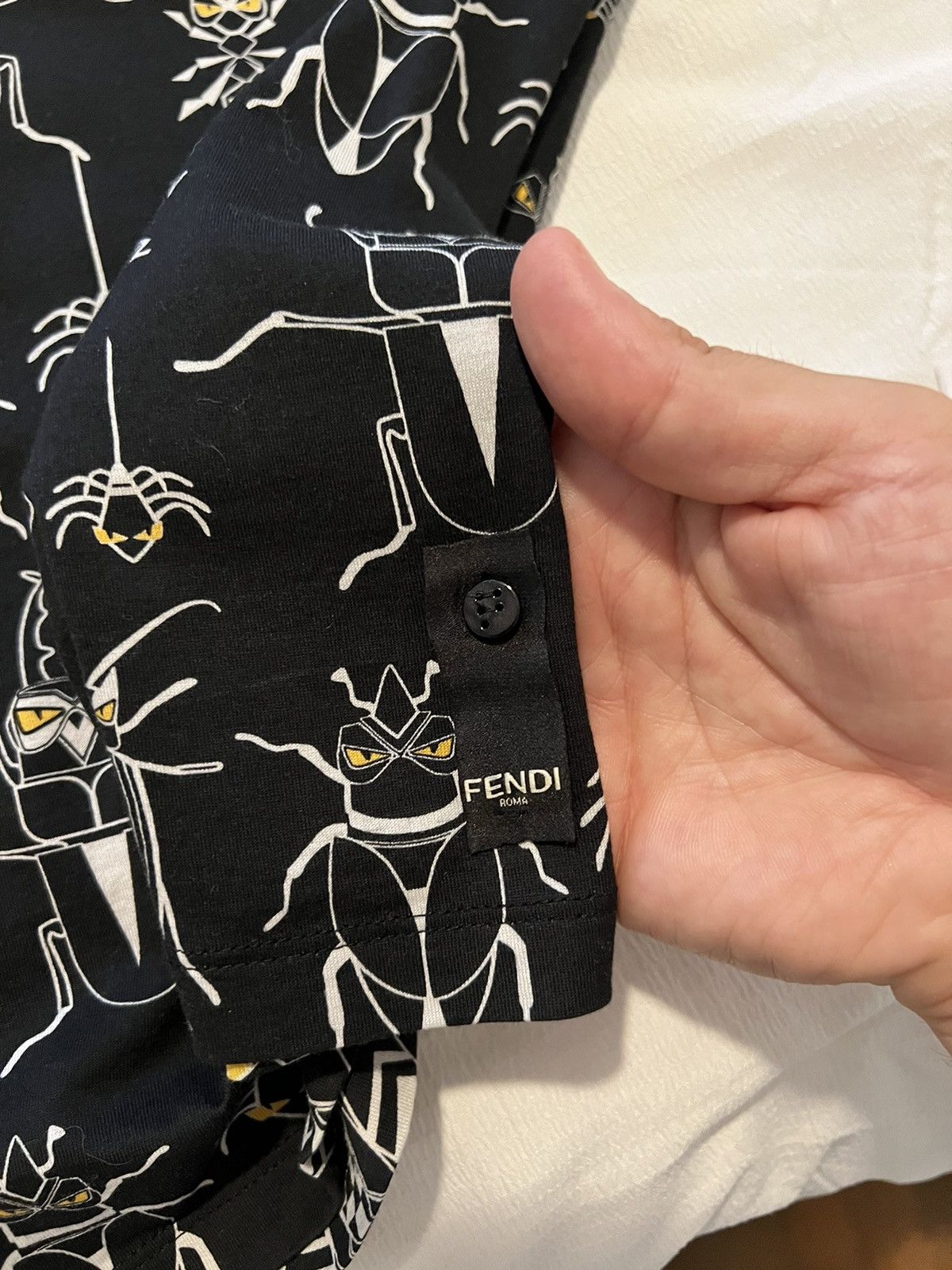 Fendi FENDI Bugs Tee Size US S / EU 44-46 / 1 - 4 Thumbnail