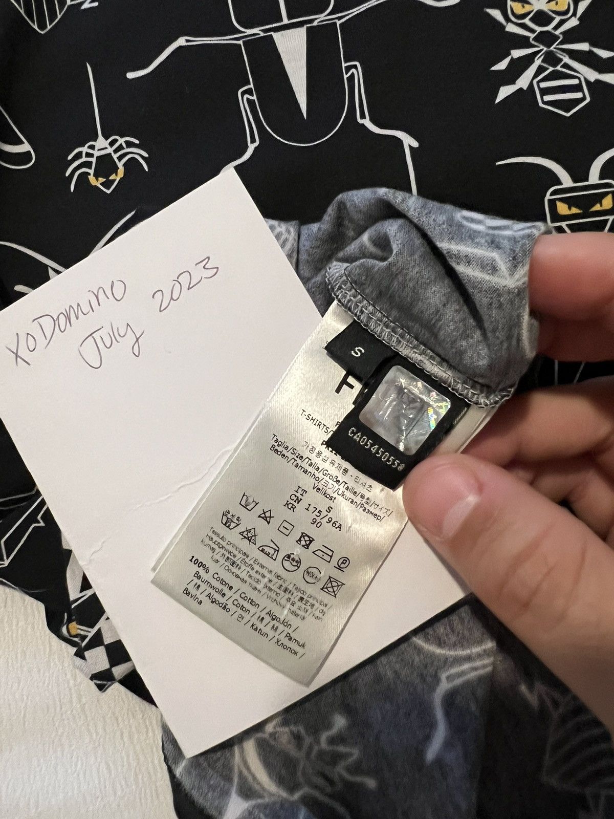 Fendi FENDI Bugs Tee Size US S / EU 44-46 / 1 - 5 Thumbnail