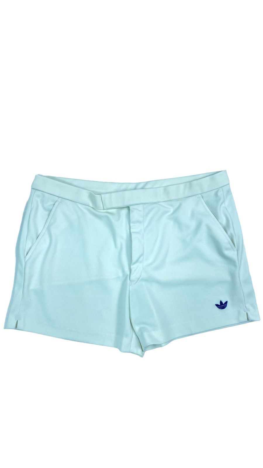 image of 80's Made Hong Kong Adidas Tennis Iconic Shorts in White, Men's (Size 34)