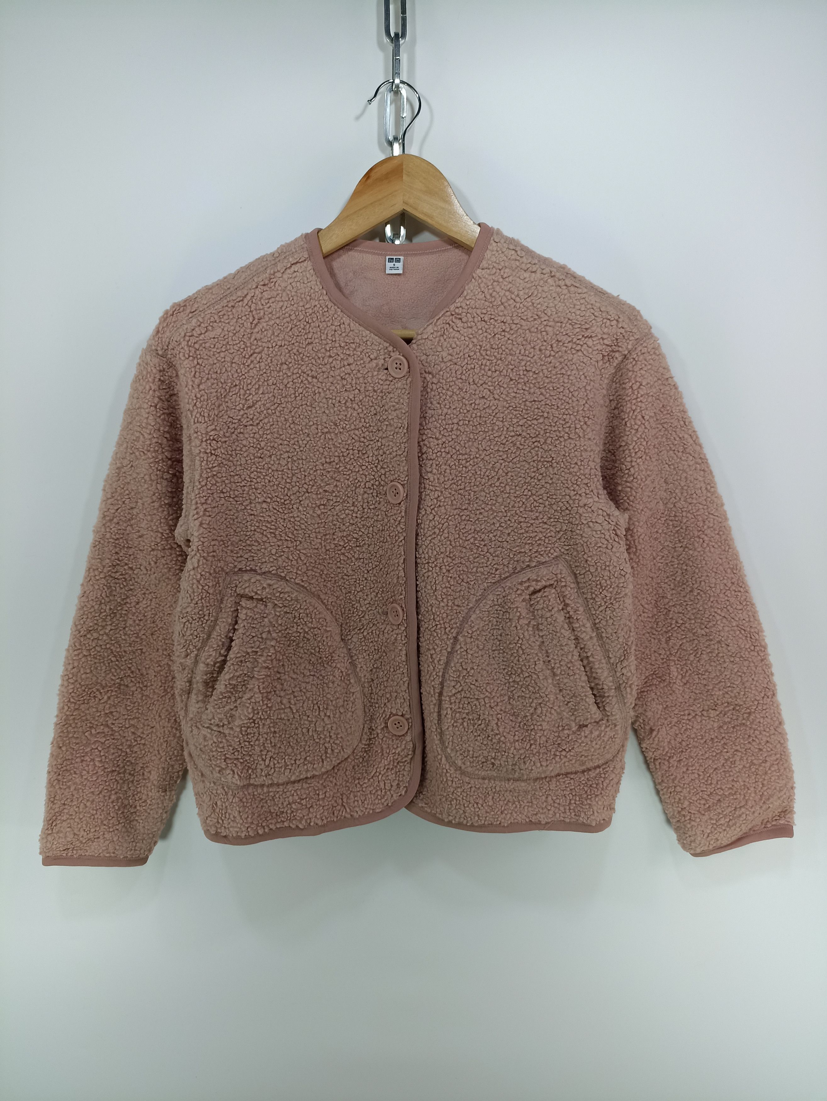 Japanese Brand × Uniqlo Uniqlo Cardigan Bulky Fleece Size S / US 4 / IT 40 - 1 Thumbnail