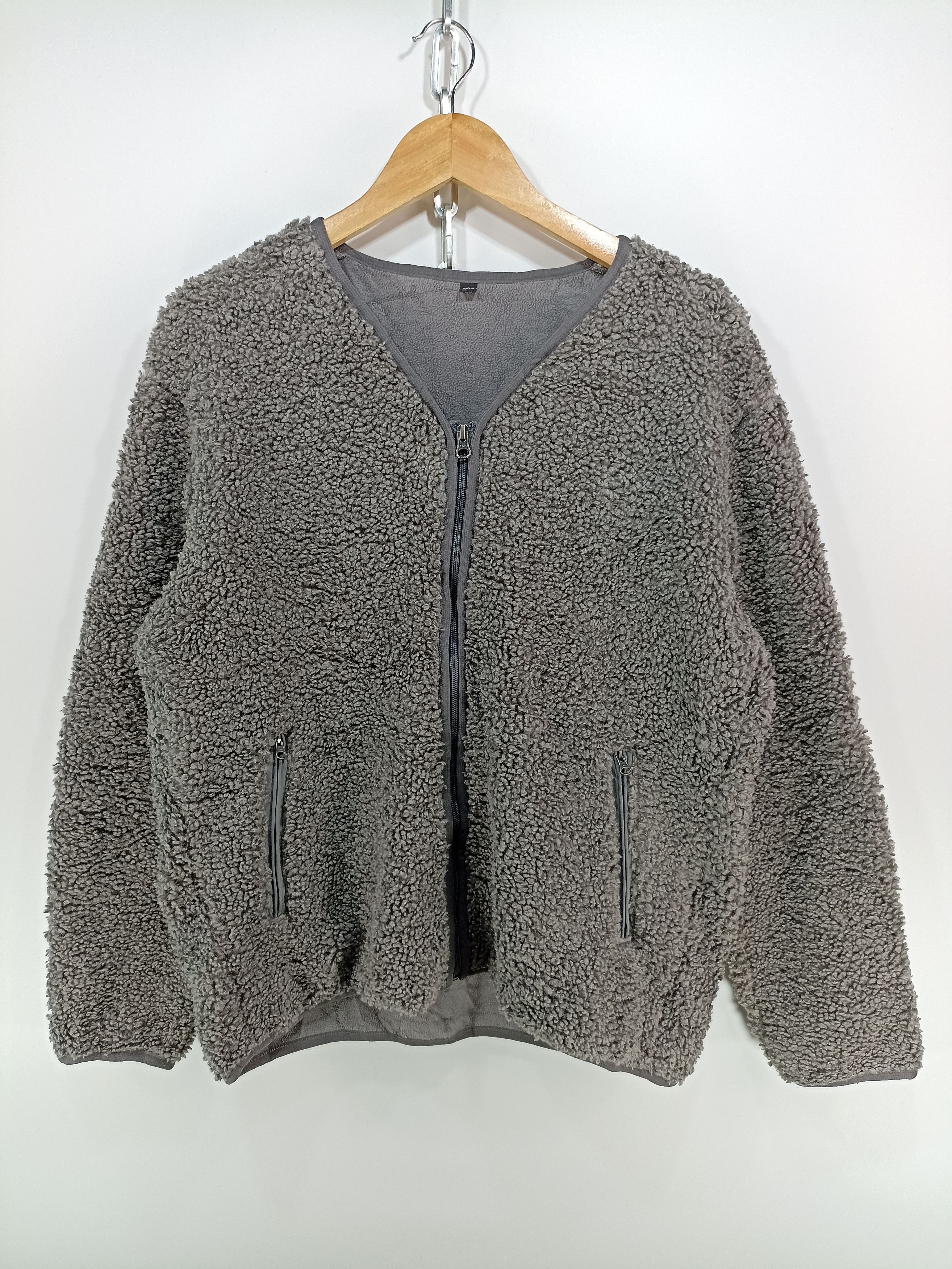 Japanese Brand × Uniqlo Uniqlo Zipper Sherpa fleece Size US L / EU 52-54 / 3 - 1 Thumbnail