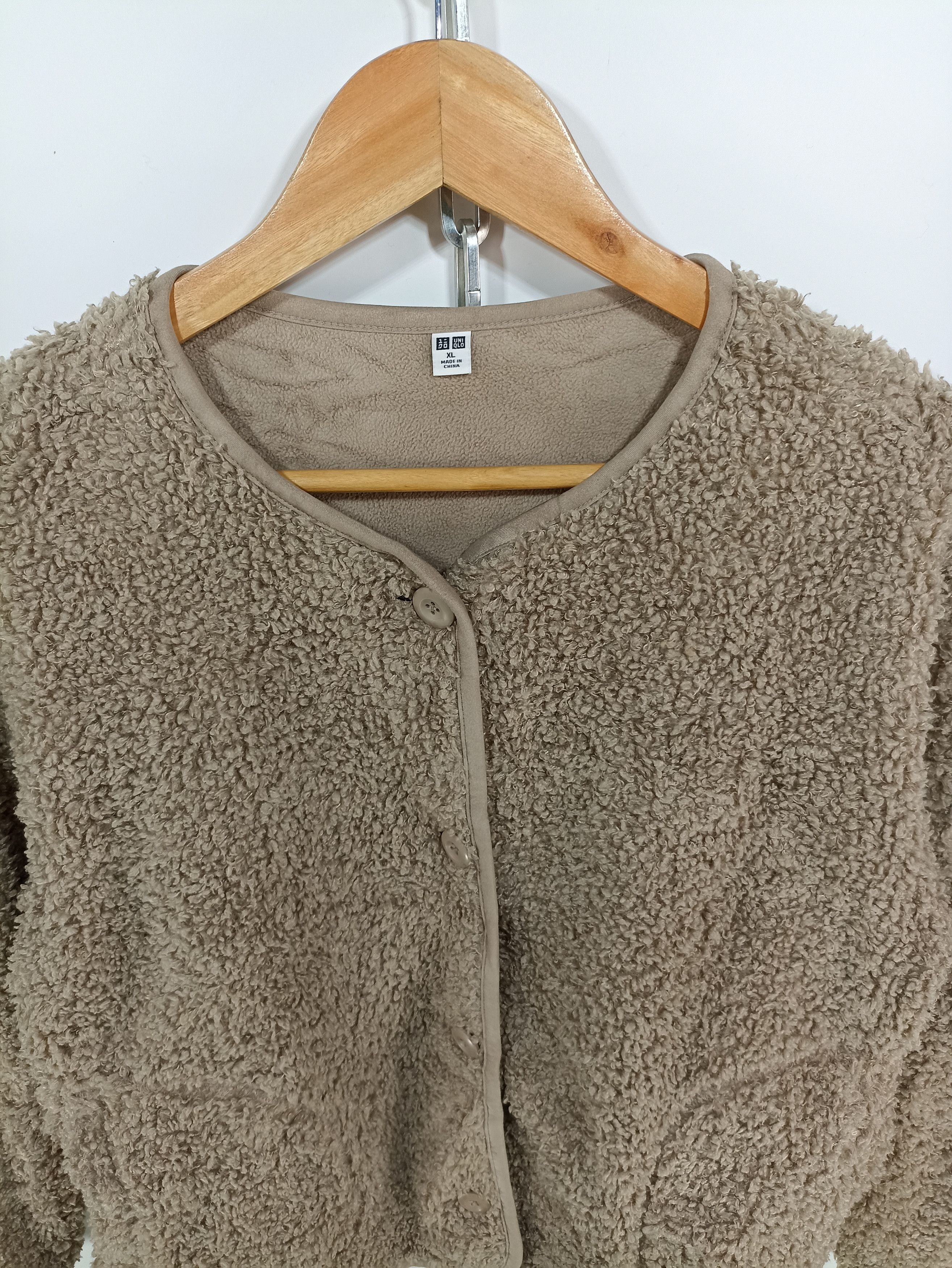 Uniqlo Uniqlo Cardigan Bulky Fleece Size XL / US 12-14 / IT 48-50 - 2 Thumbnail