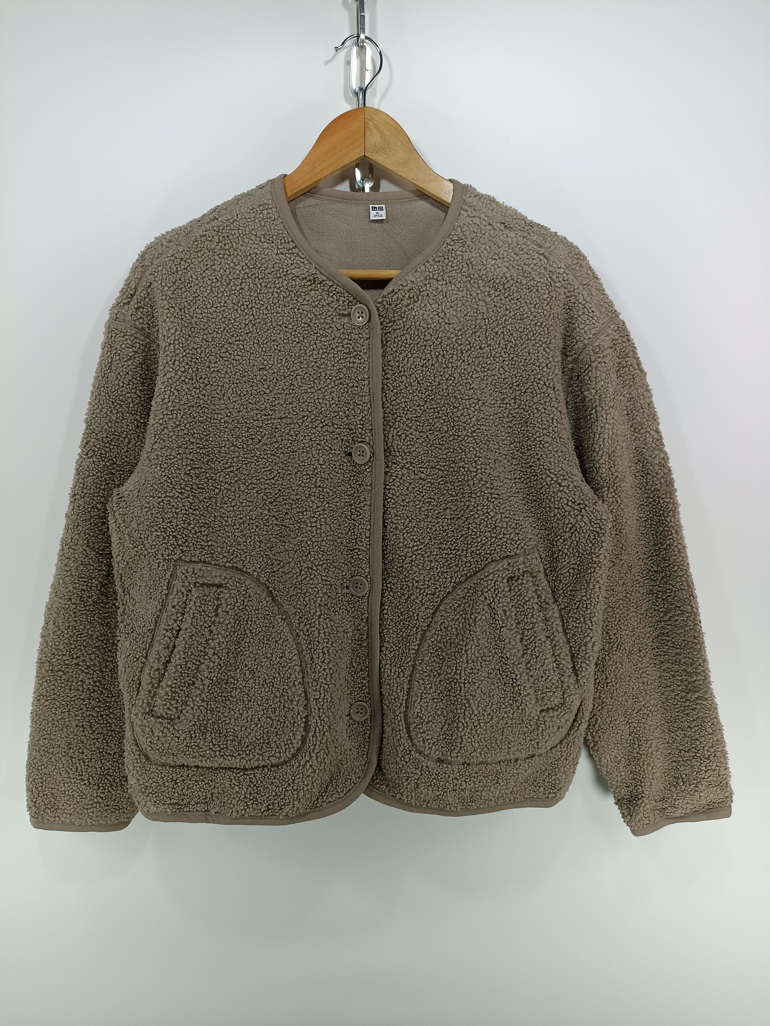 Uniqlo Uniqlo cardigan Bulky Fleece Size XL / US 12-14 / IT 48-50 - 1 Thumbnail