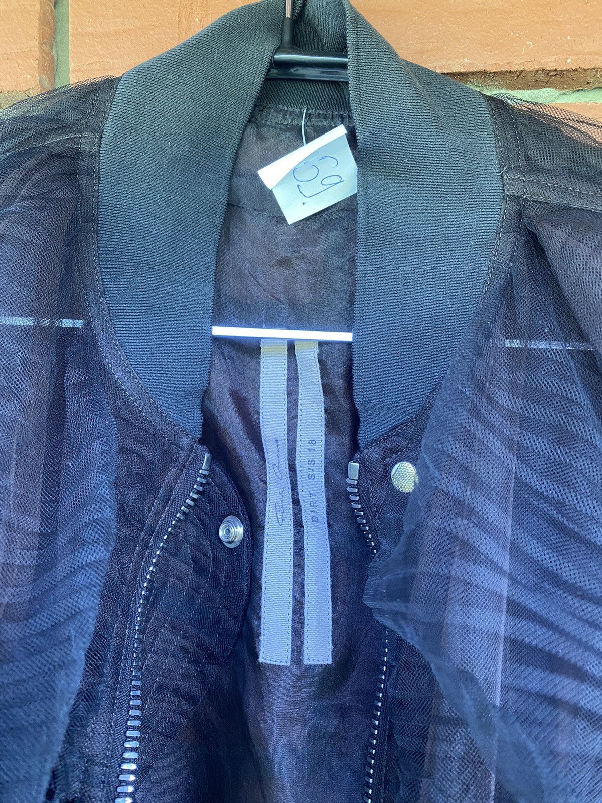 Rick Owens Rick Owens S/S 18 silk bomber jacket - swoop bomber jacket Size US S / EU 44-46 / 1 - 2 Thumbnail