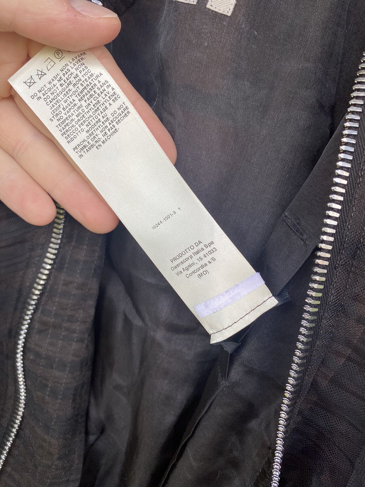 Rick Owens Rick Owens S/S 18 silk bomber jacket - swoop bomber jacket Size US S / EU 44-46 / 1 - 7 Thumbnail
