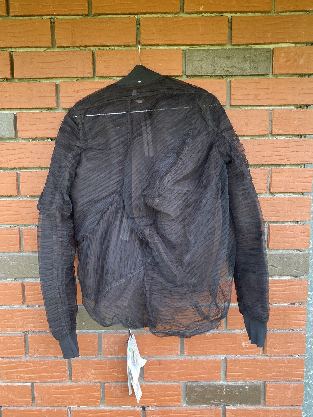 Rick Owens Rick Owens S/S 18 silk bomber jacket - swoop bomber jacket Size US S / EU 44-46 / 1 - 11 Thumbnail