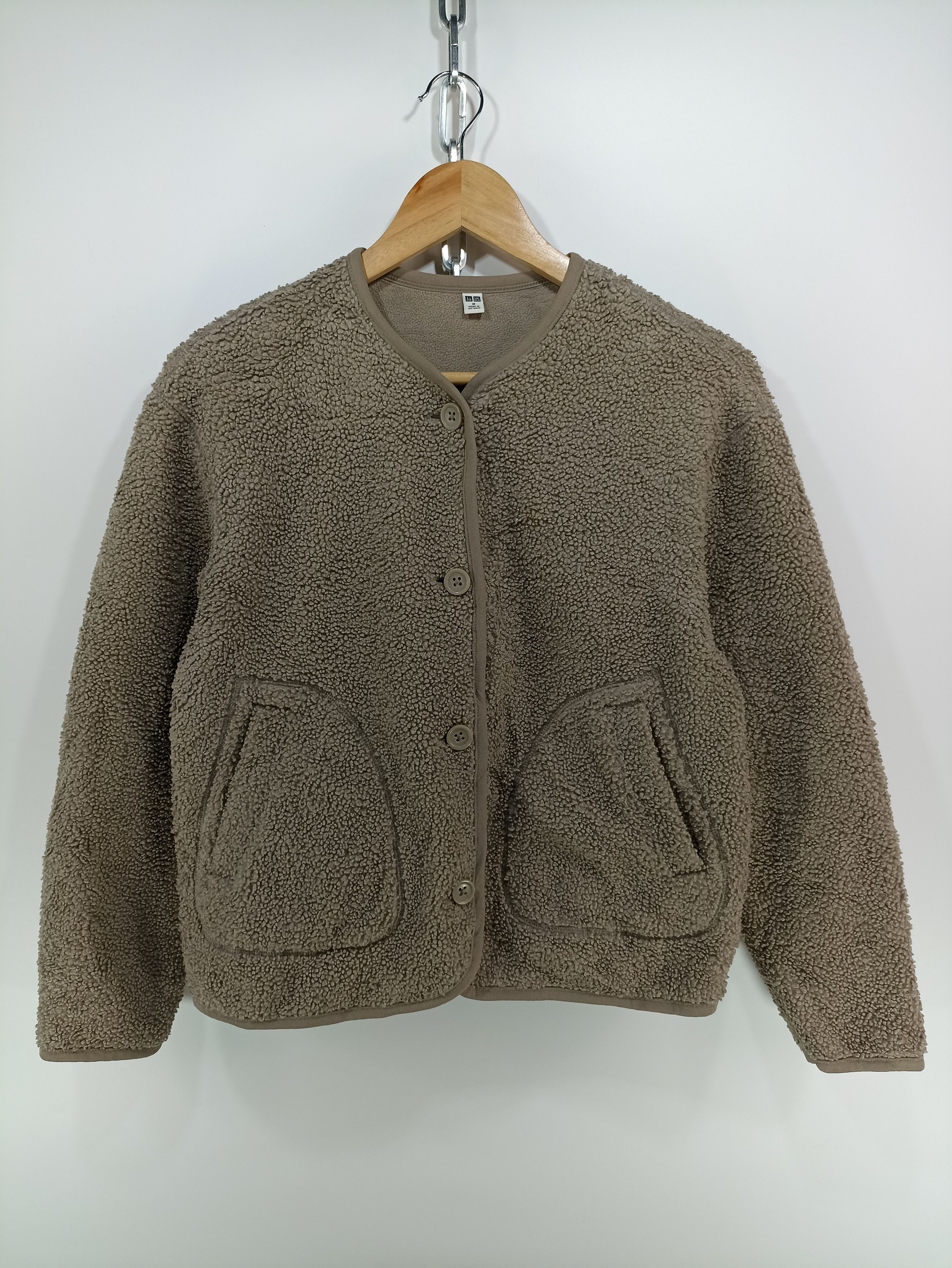 Uniqlo Uniqlo Cardigan Bulky Fleece Size US M / EU 48-50 / 2 - 1 Thumbnail