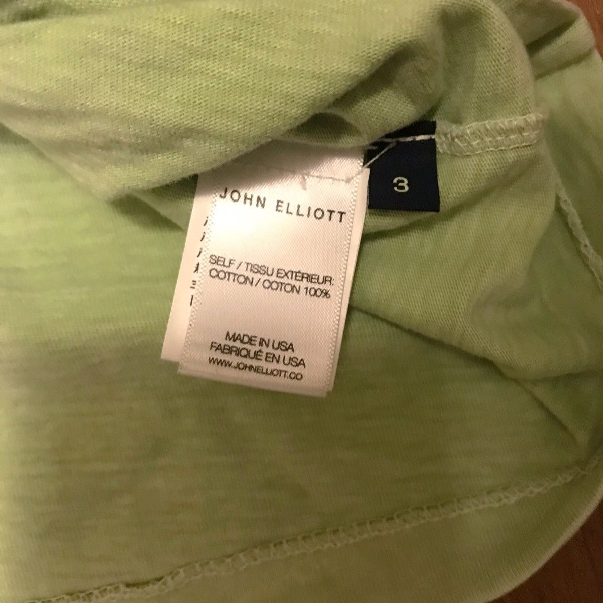 John Elliott John Elliott University Tee Size US L / EU 52-54 / 3 - 3 Thumbnail