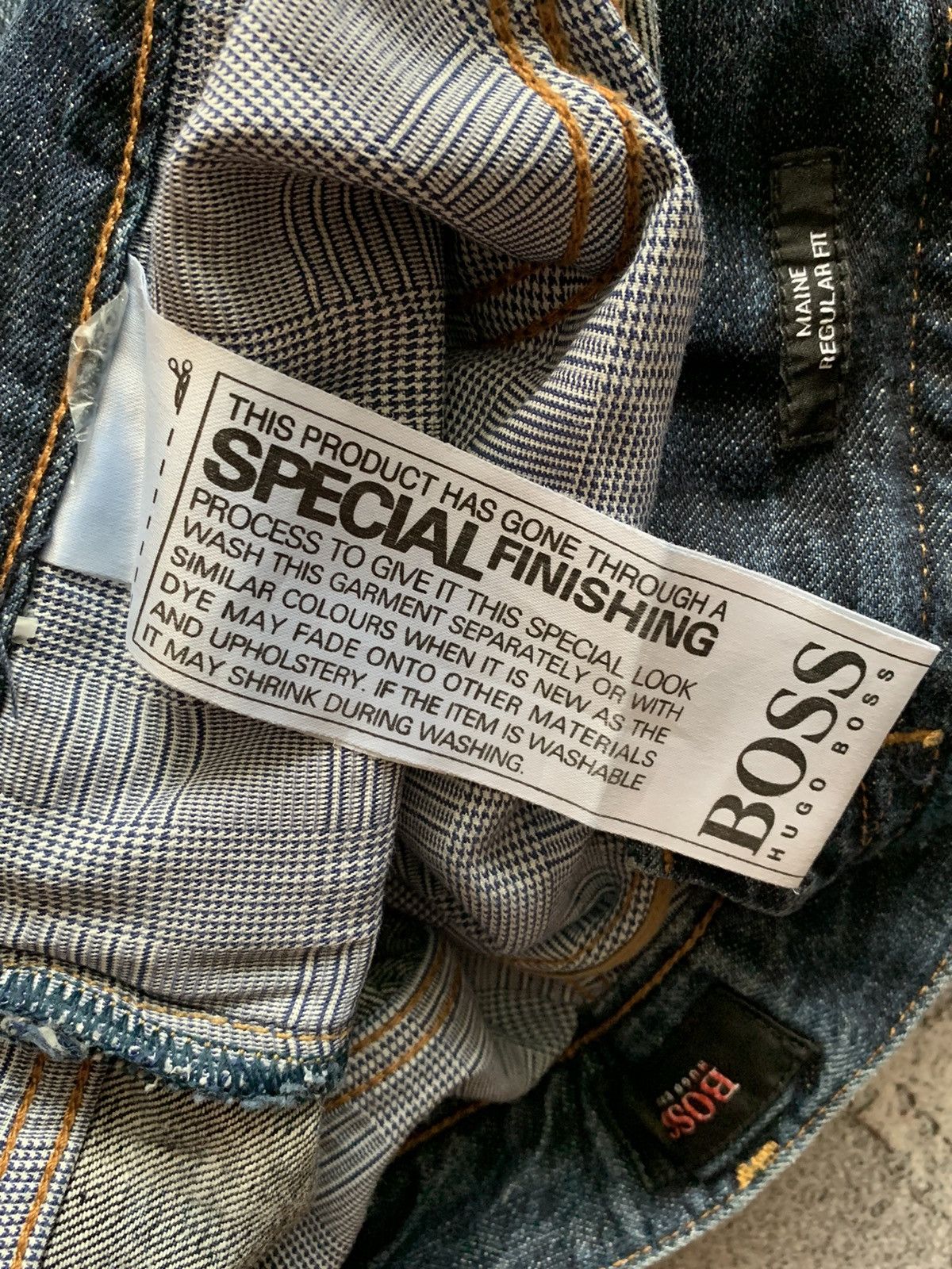 Hugo Boss × Jean Hugo boss 36/30 Maine regural fit denim pant trousers chino Size US 36 / EU 52 - 15 Thumbnail