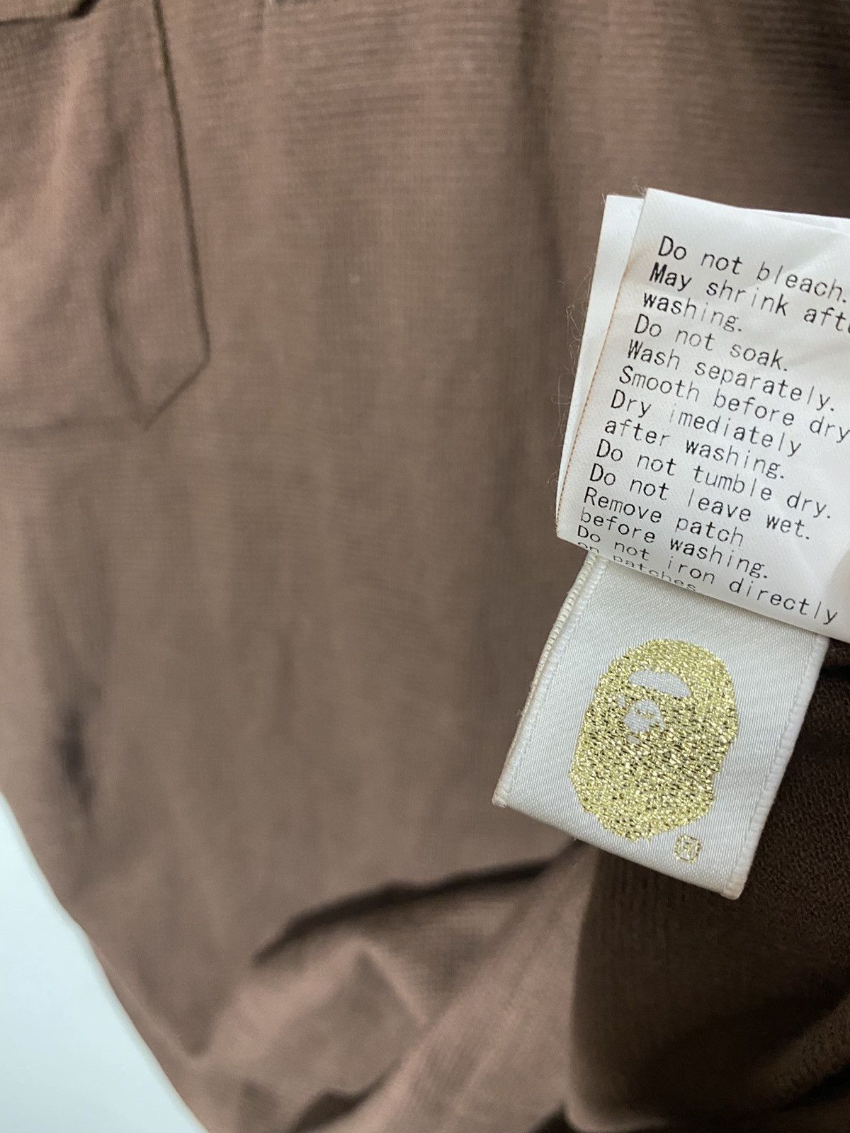 bape polo twin pockect