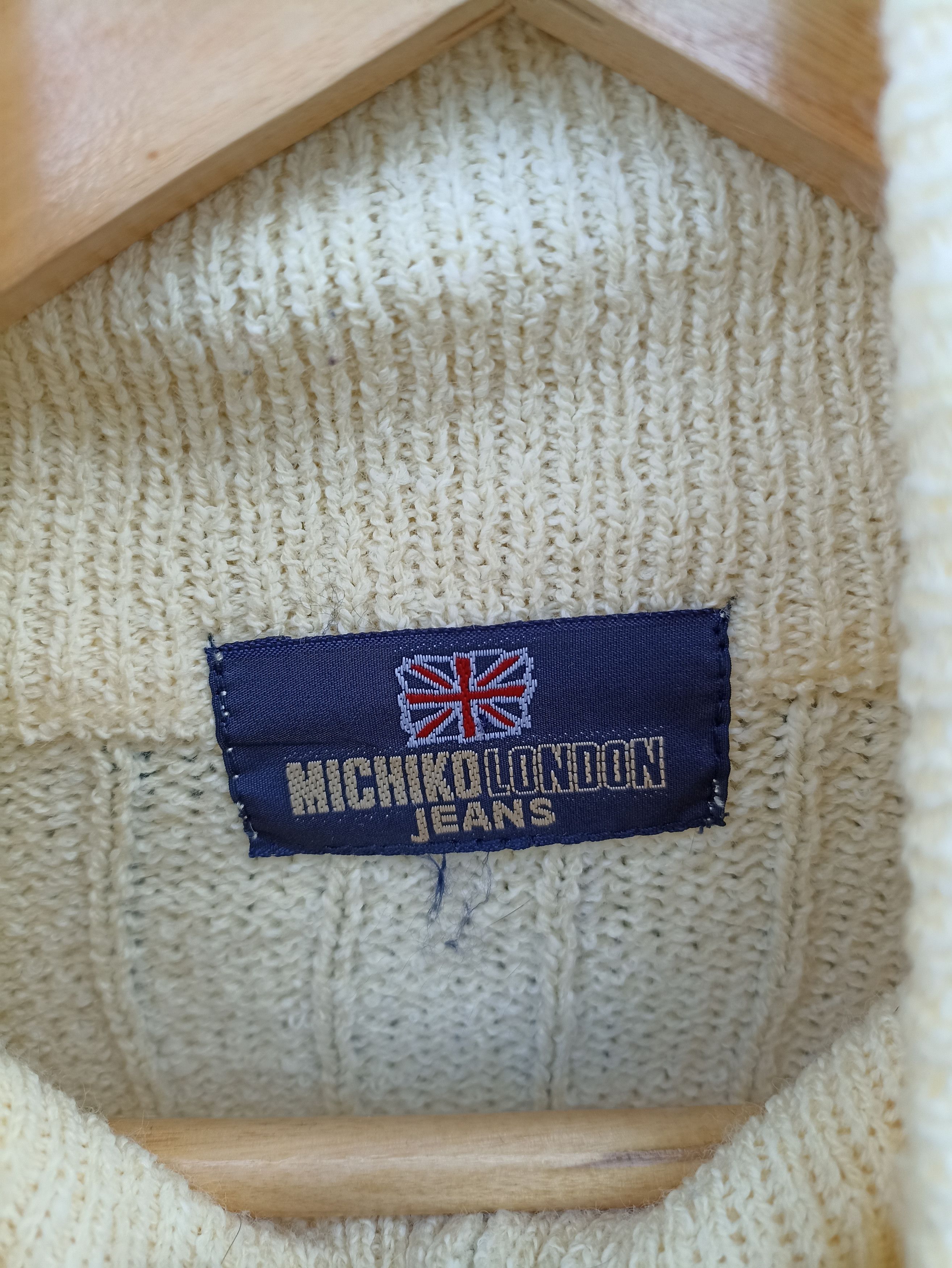 Japanese Brand × Michiko Koshino London Michiko London Knitted Sweater Size US L / EU 52-54 / 3 - 7 Thumbnail