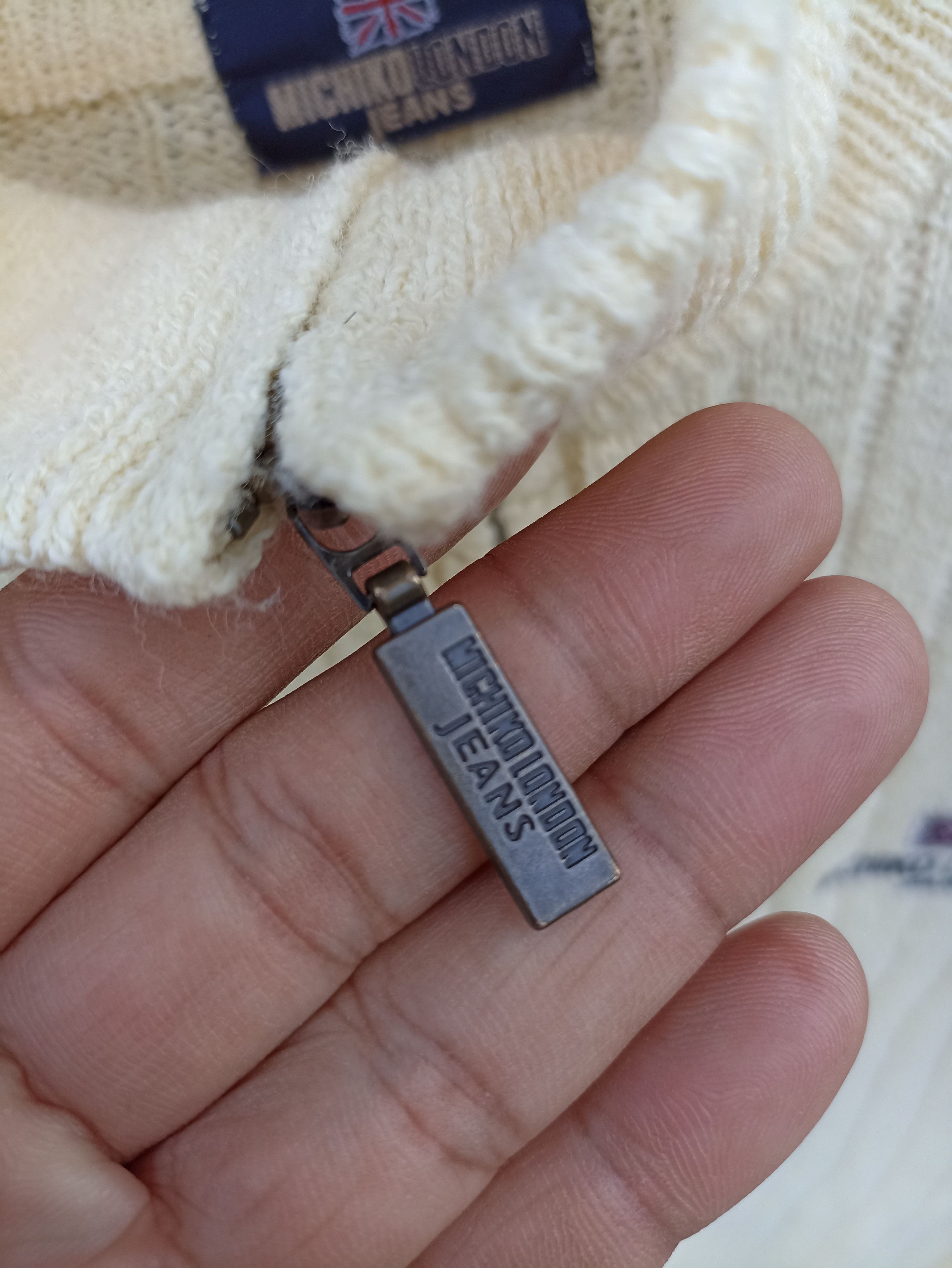 Japanese Brand × Michiko Koshino London Michiko London Knitted Sweater Size US L / EU 52-54 / 3 - 3 Thumbnail