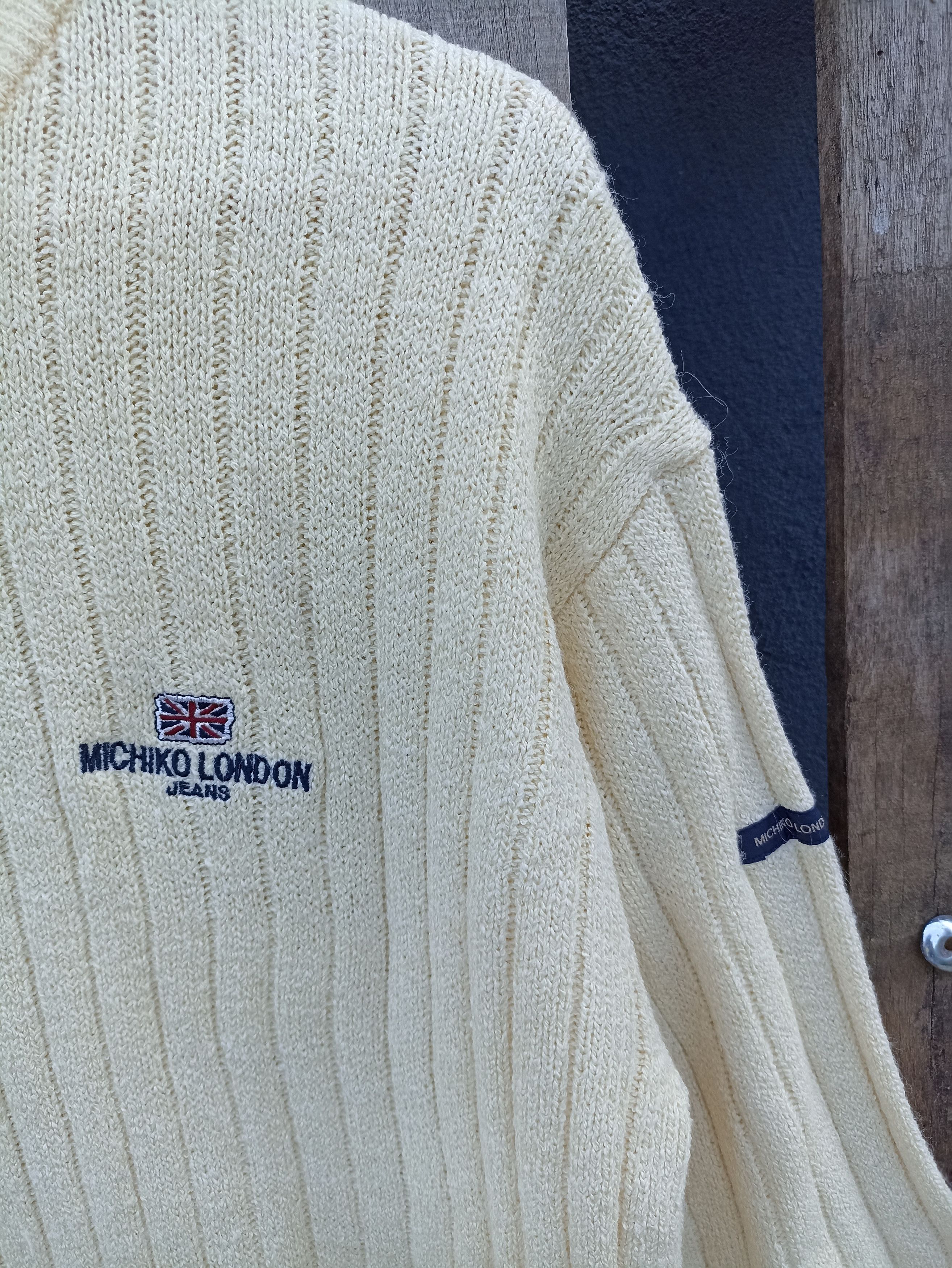 Japanese Brand × Michiko Koshino London Michiko London Knitted Sweater Size US L / EU 52-54 / 3 - 5 Thumbnail