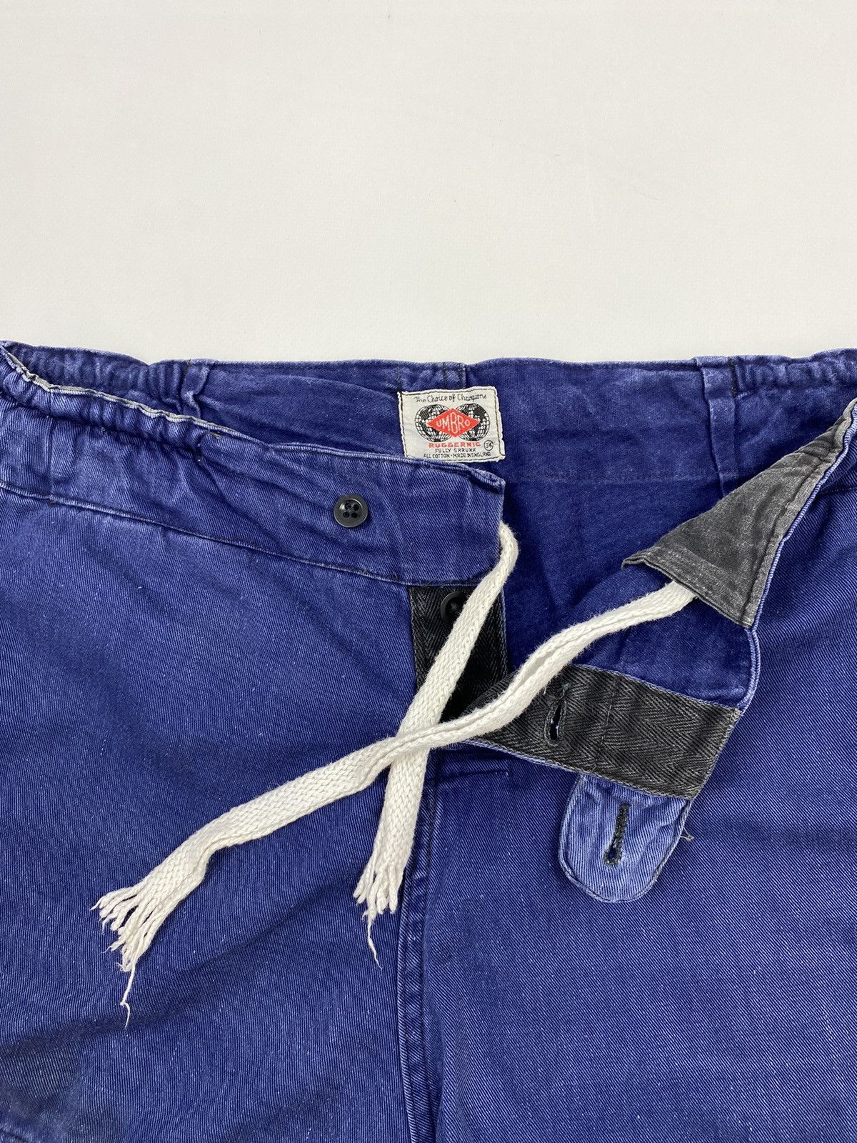 Umbro 1960s Vintage Umbro Athletic Cotton Retro Shorts Size US 34 / EU 50 - 3 Thumbnail