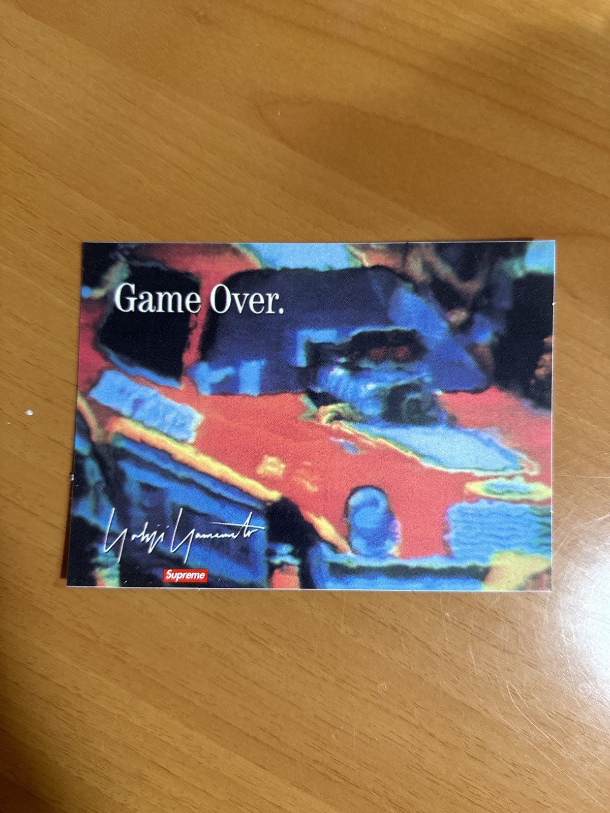 Supreme Supreme Game Over Yohji Yammato Sticker Size ONE SIZE - 1 Thumbnail