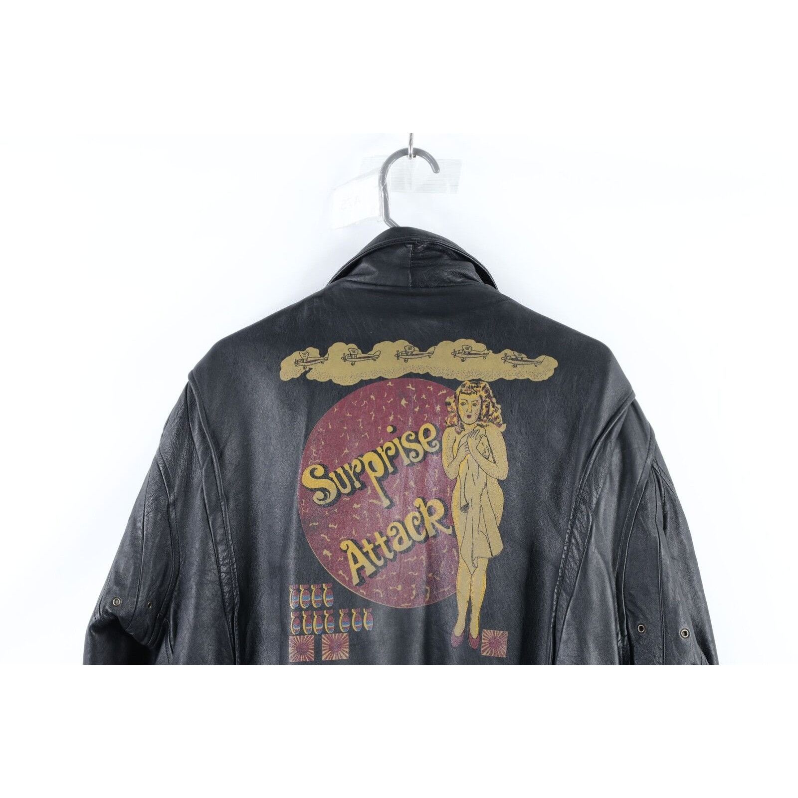 Vintage Vintage Surprise Attack Nuke Japan Souvenir Leather Jacket Size US M / EU 48-50 / 2 - 8 Thumbnail