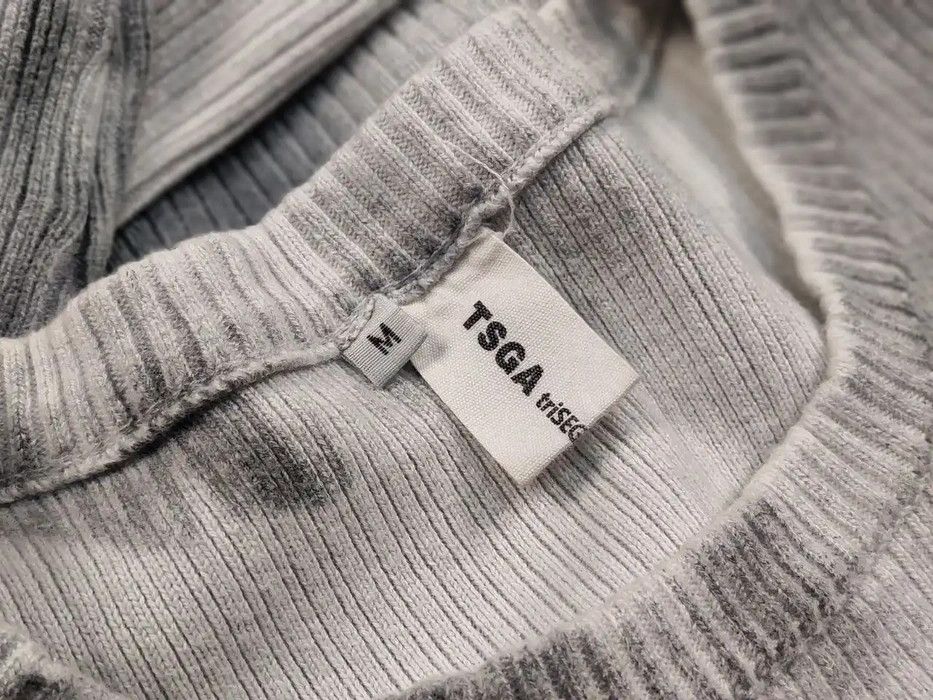 Japanese Brand Trisegga Design Japanese Style Oversized Gray Logo Sweater Size US M / EU 48-50 / 2 - 8 Thumbnail