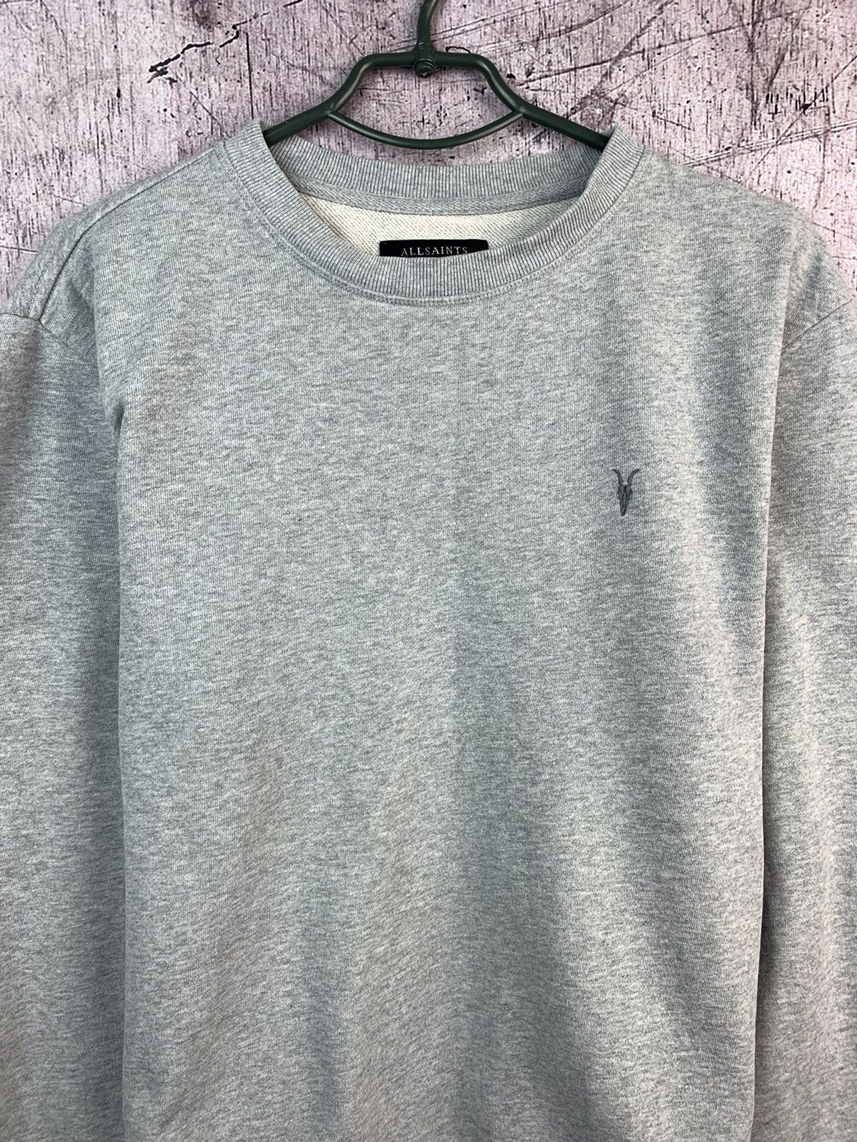 Allsaints Allsaints Vintage Crew Neck Sweatshirt Y2K Size US M / EU 48-50 / 2 - 3 Thumbnail