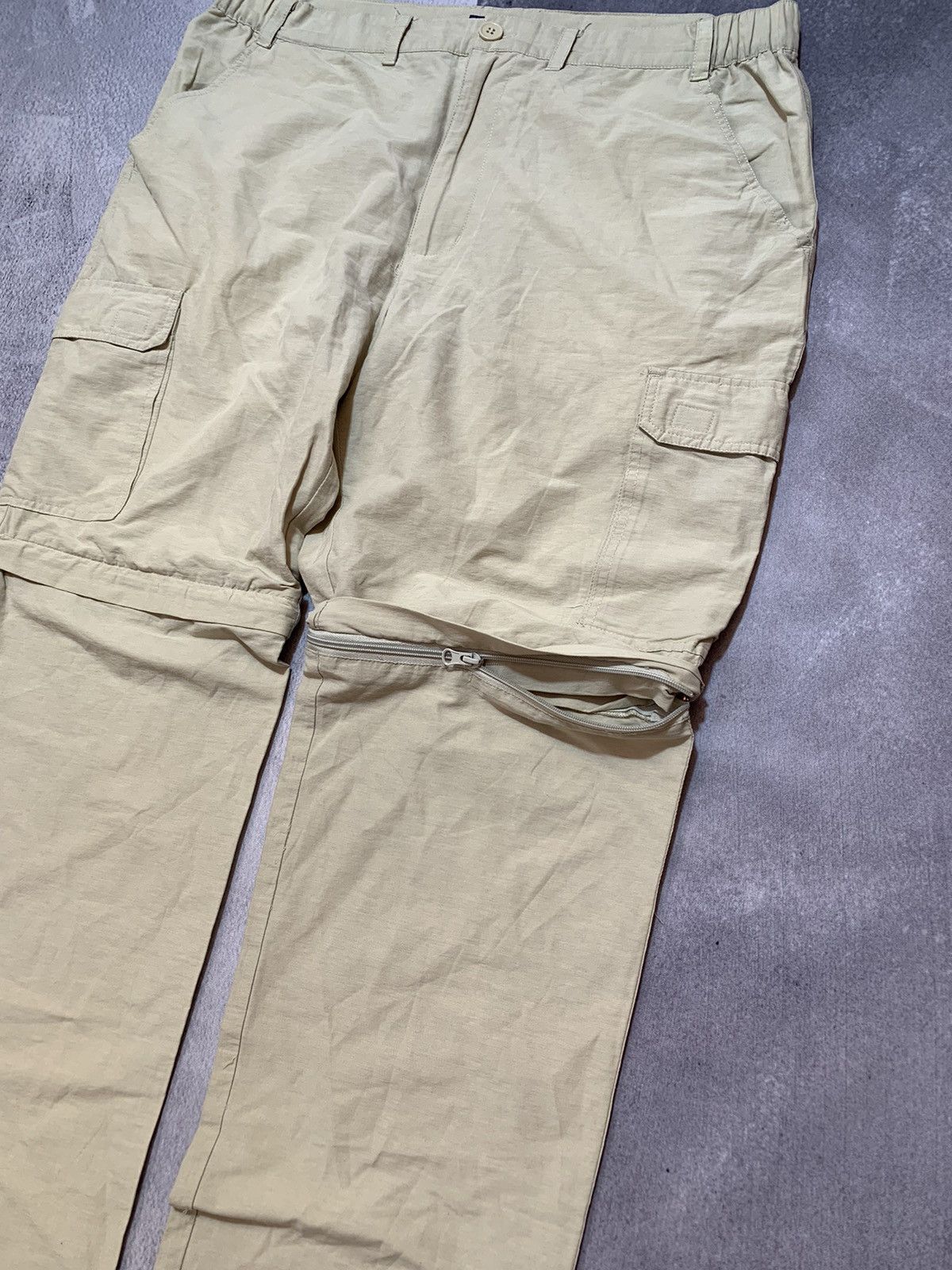 Vintage Vintage Y2K wide cargo pants 2/1 workwear style size 36 Size US 36 / EU 52 - 5 Thumbnail