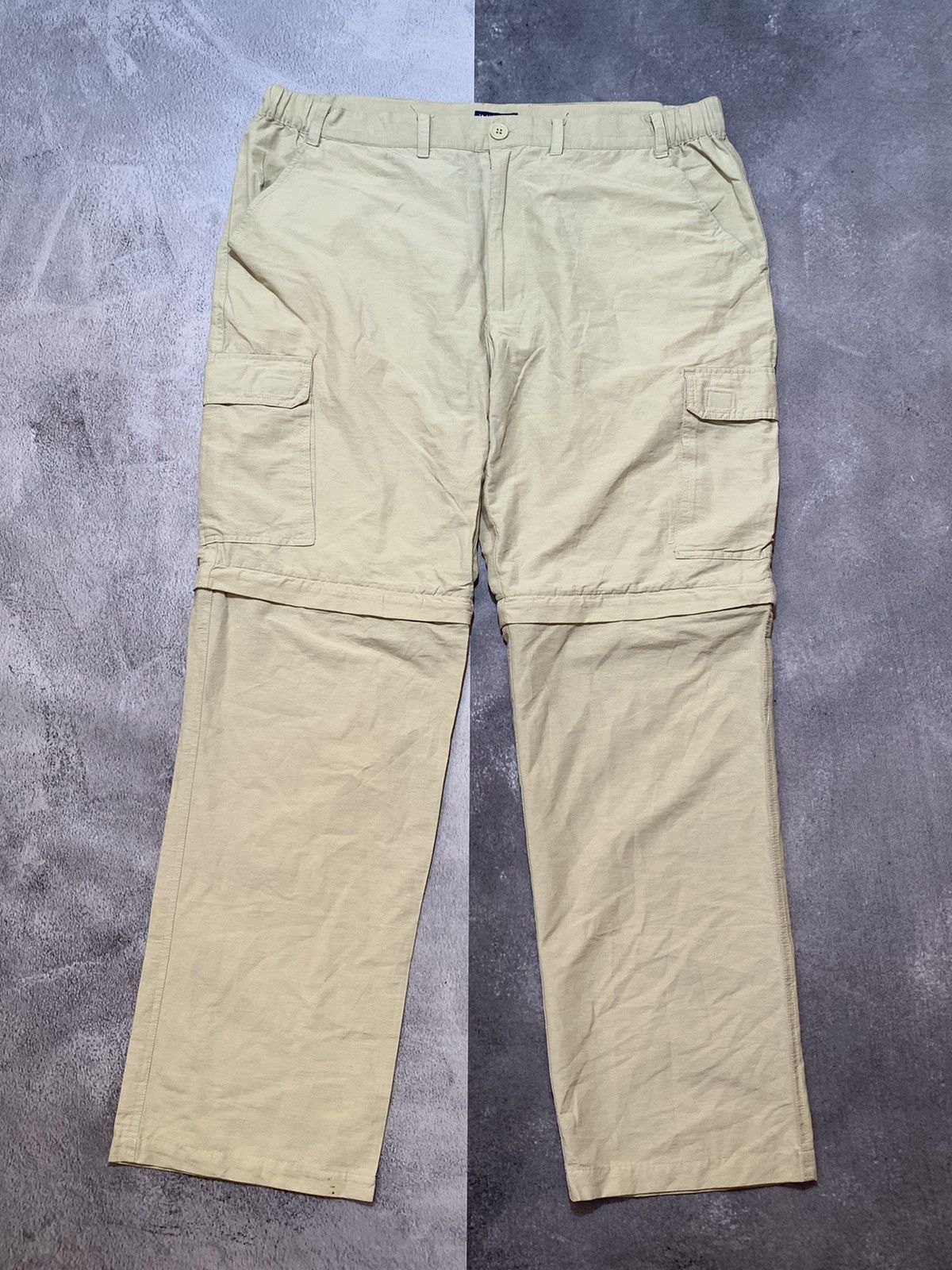 Vintage Vintage Y2K wide cargo pants 2/1 workwear style size 36 Size US 36 / EU 52 - 1 Thumbnail