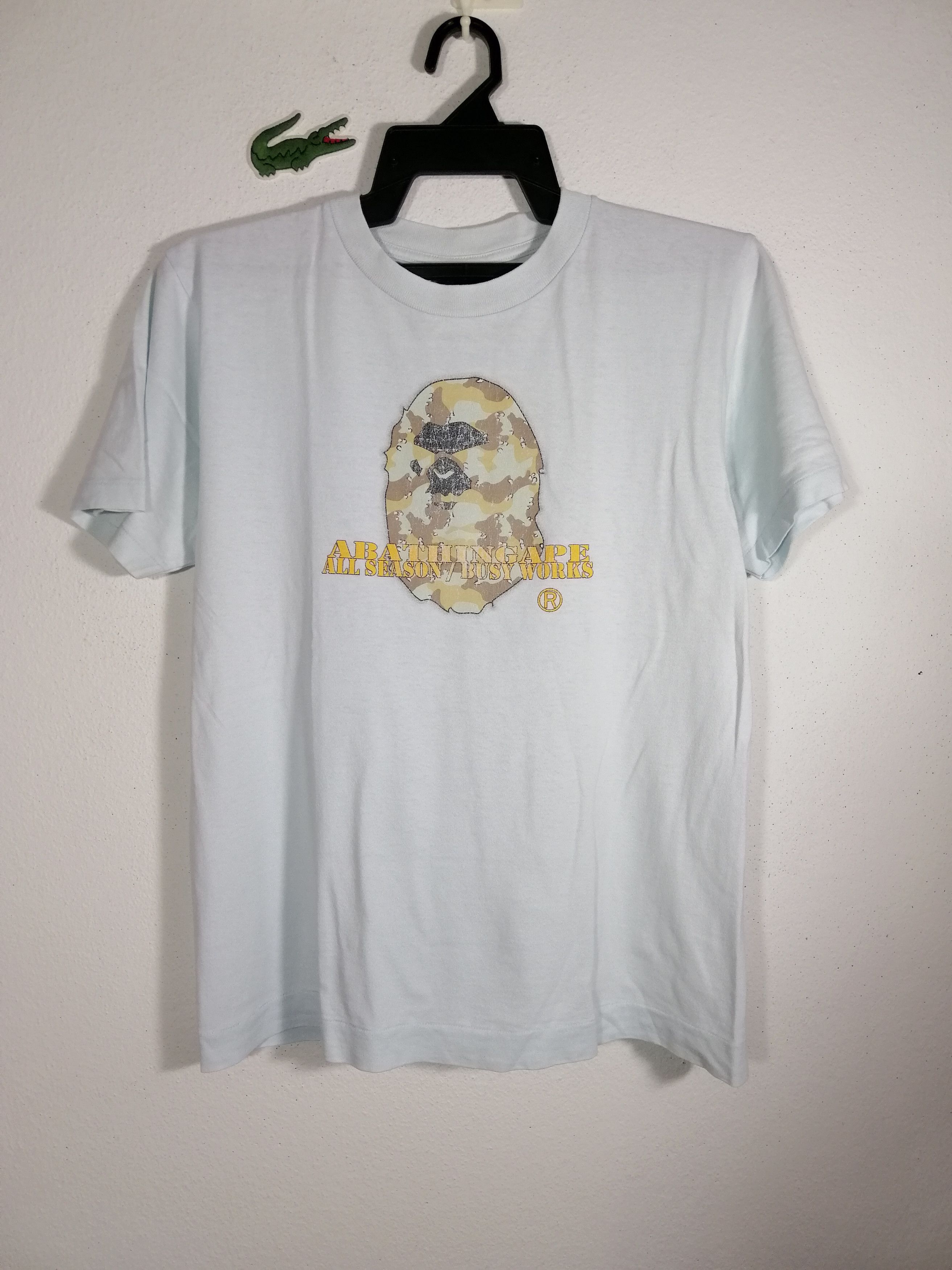 Bape BAPE DESERT CAMO MAD FACE TEE Size US S / EU 44-46 / 1 - 1 Thumbnail