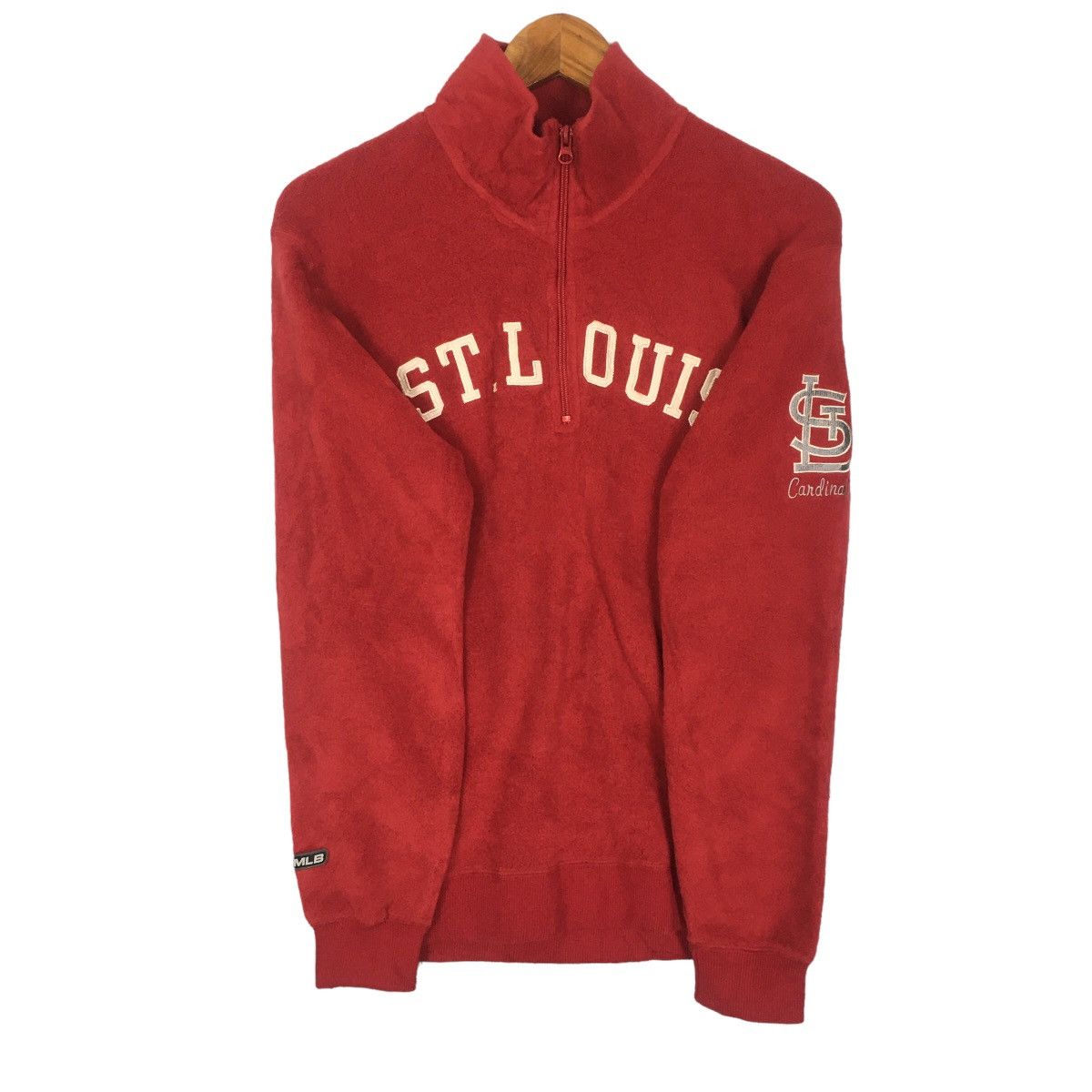 Japanese Brand × Uniqlo Uniqlo flecce ST.LOUIS MLB half zipper sweatshirt Size US S / EU 44-46 / 1 - 3 Thumbnail