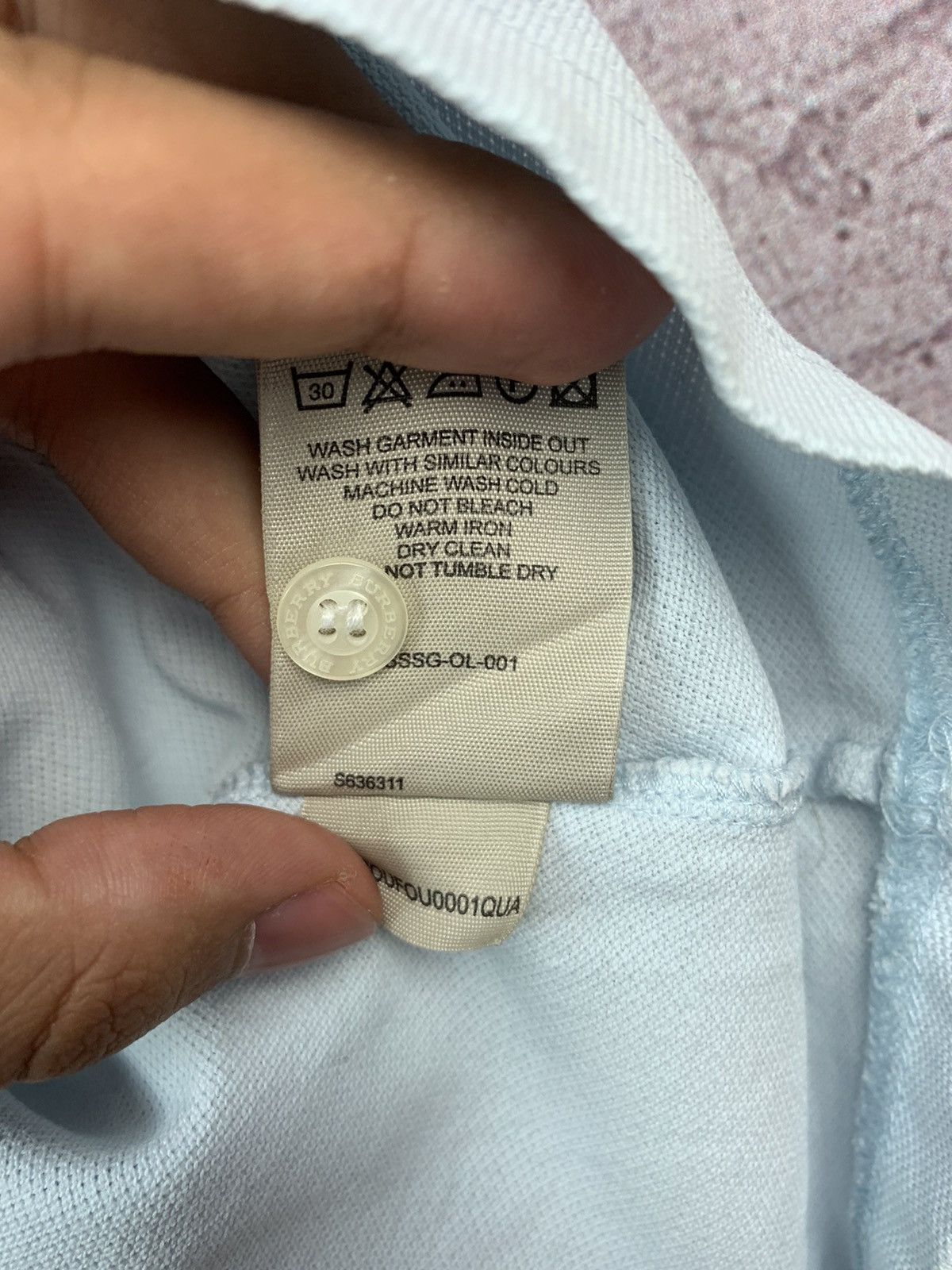Burberry Vintage Burberry Polo Shirt Size US L / EU 52-54 / 3 - 5 Thumbnail