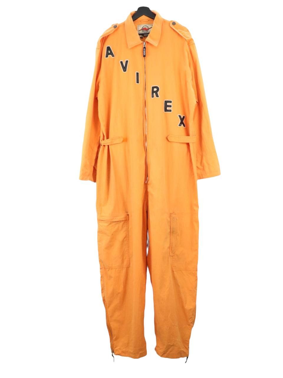 Avirex Avirex Coverall Cotton Nylon Blend Coveralls Jumpsuit Size US XL / EU 56 / 4 - 5 Thumbnail