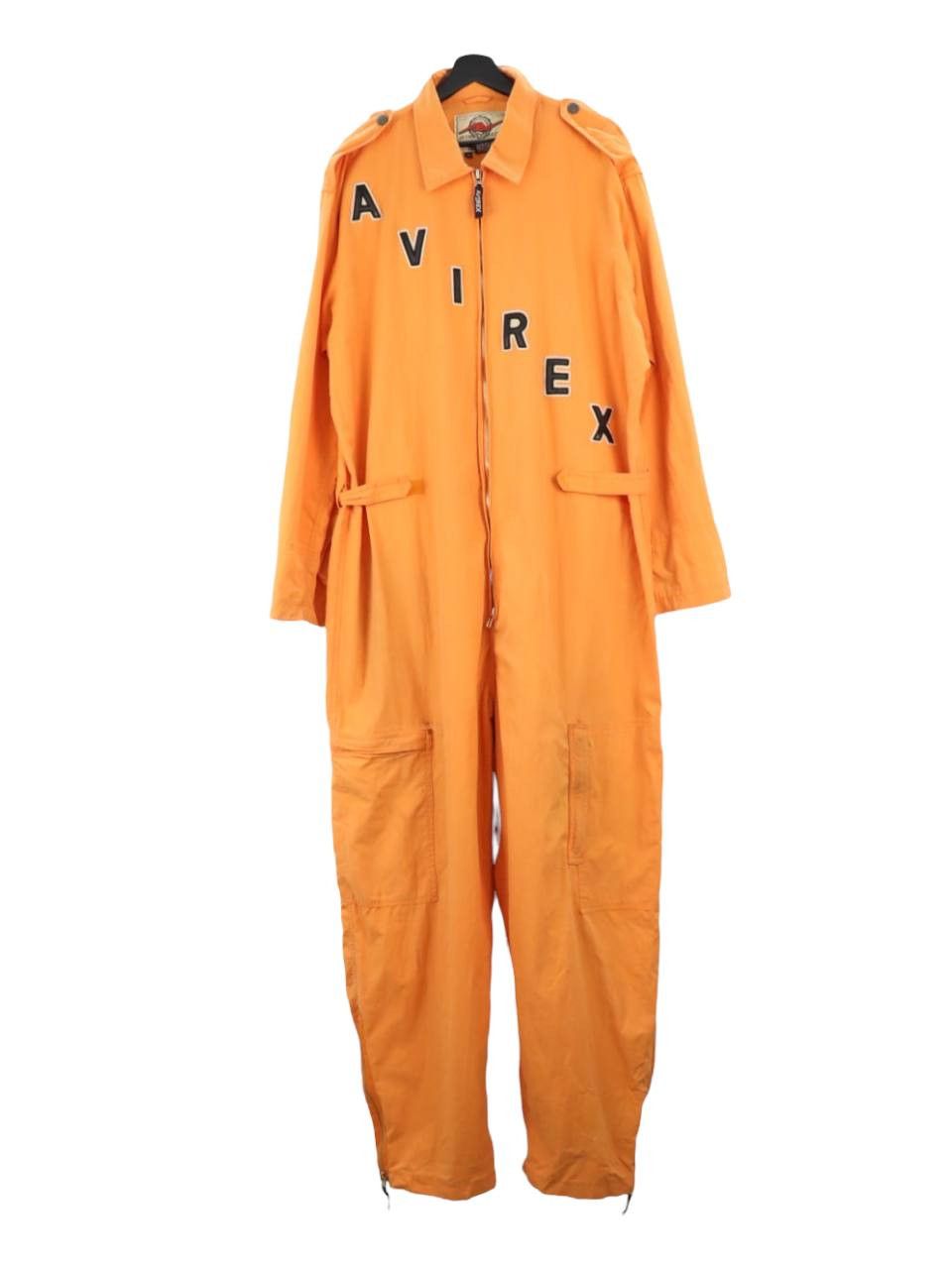 Avirex Avirex Coverall Cotton Nylon Blend Coveralls Jumpsuit Size US XL / EU 56 / 4 - 1 Thumbnail