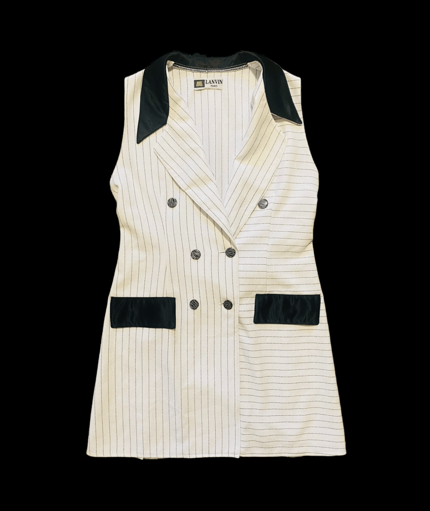 Lanvin Lanvin Vest Vintage Women’s Size L / US 10 / IT 46 - 1 Thumbnail