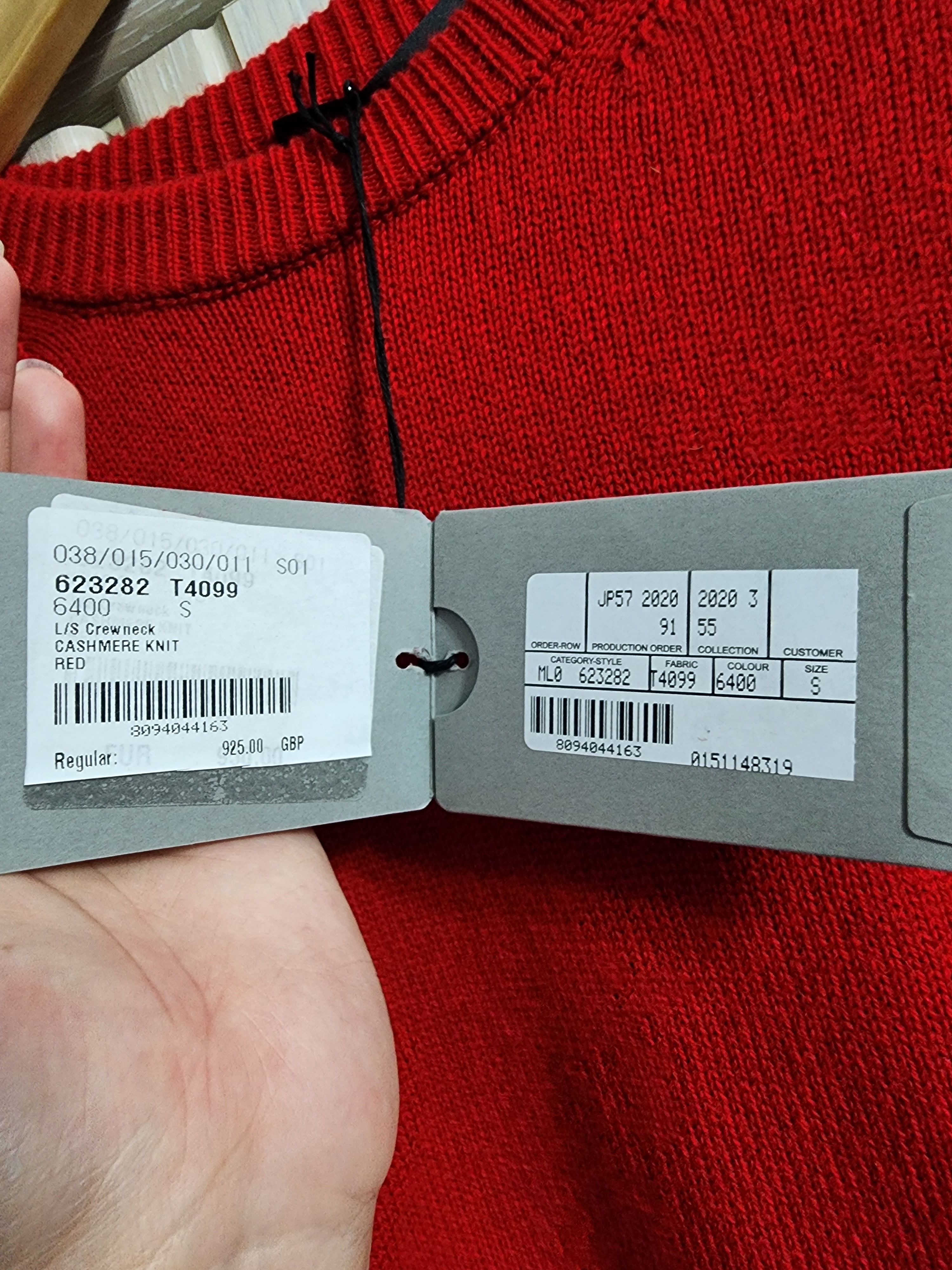 Balenciaga Logo Cashmere Sweater Size US S / EU 44-46 / 1 - 8 Thumbnail