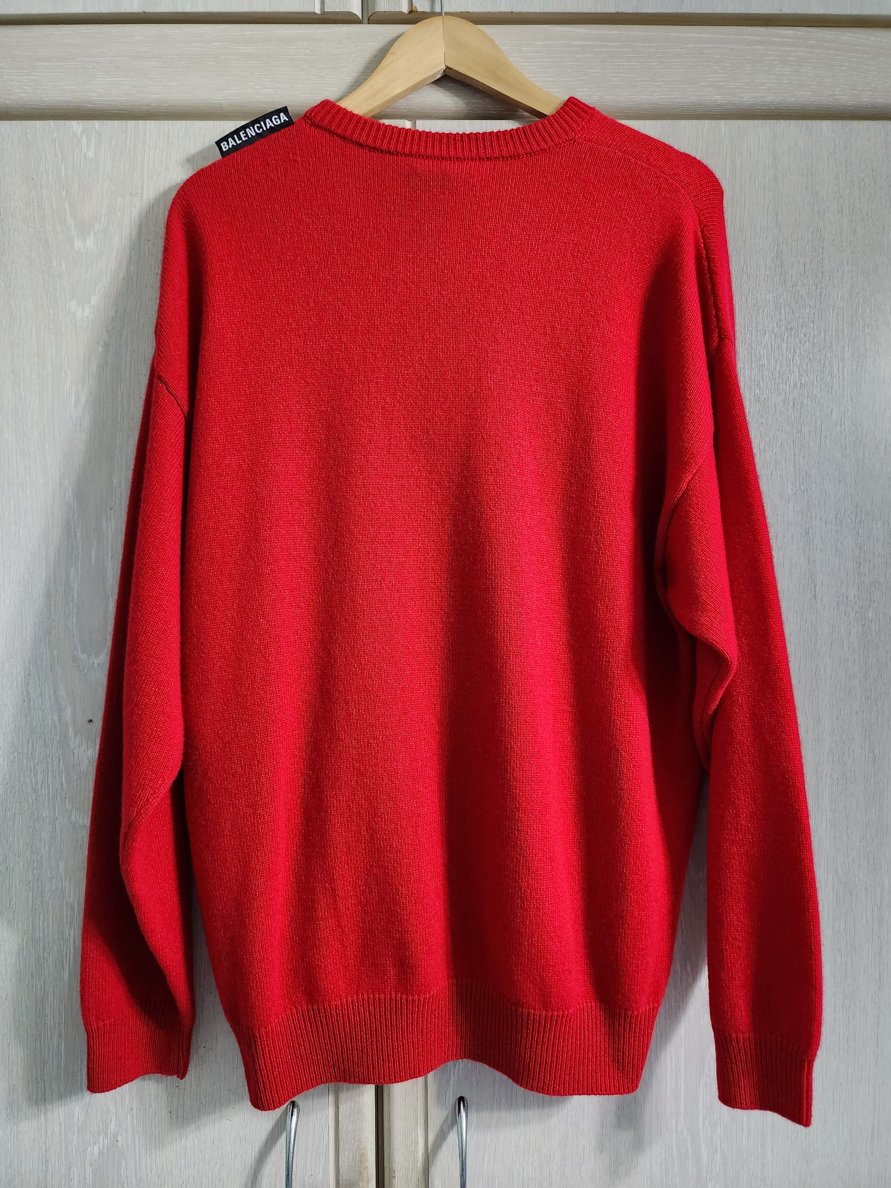 Balenciaga Logo Cashmere Sweater Size US S / EU 44-46 / 1 - 2 Thumbnail