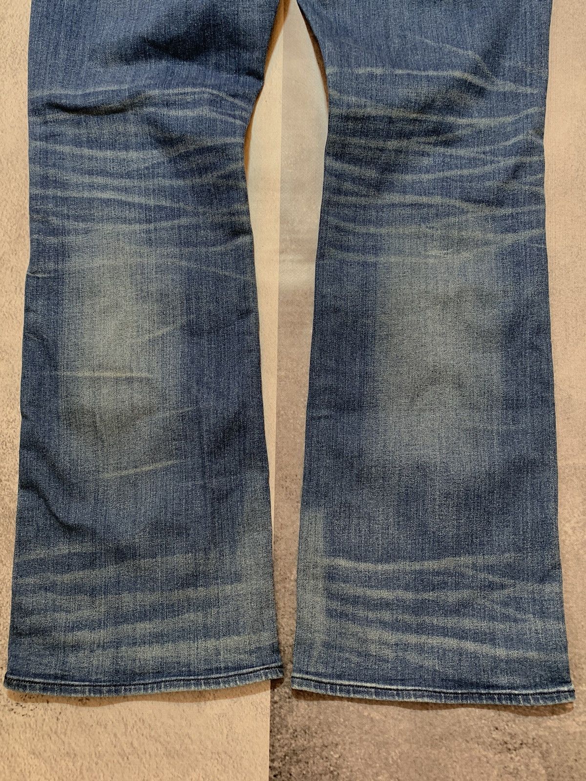 G-Star × Vintage Vintage G-star RAW low rise flared denim pants faded size 29 Size 29" - 7 Thumbnail