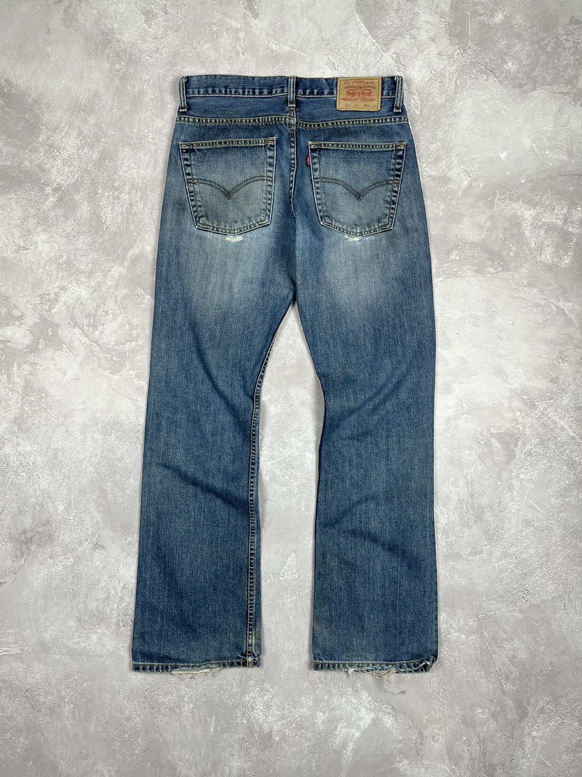 Vintage Levi’s 507 Vintage Y2K Men`s Blue Denim Jeans Made in UK | Grailed