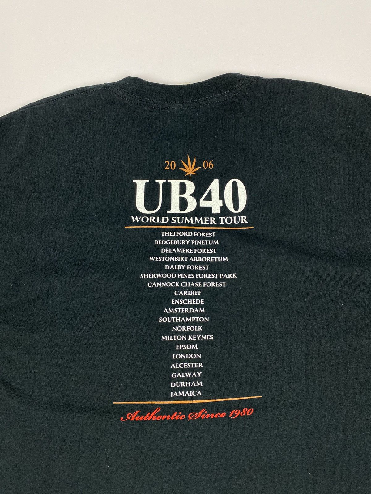 Band Tees 2006 Vintage UB40 Pop Reggae World Summer Tour T-Shirt Size US L / EU 52-54 / 3 - 7 Thumbnail
